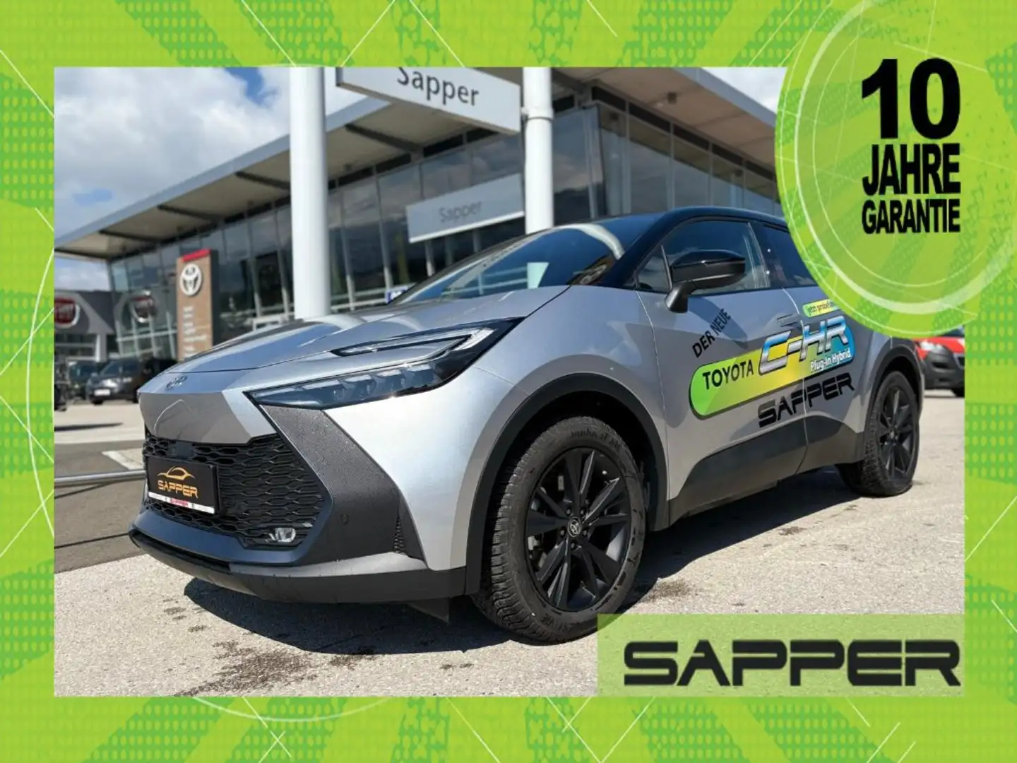 Toyota C-HR 2,0 Plug-In Hybrid E-CVT Active Drive Plateado - 1