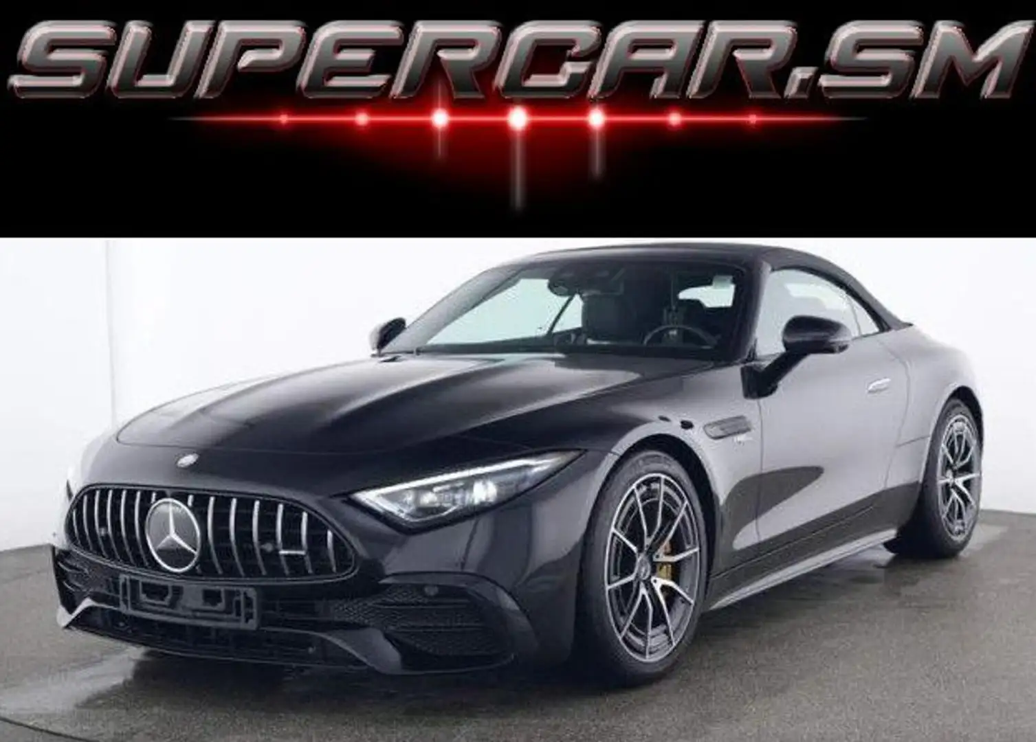 Mercedes-Benz SL 43 AMG Premium Burmester Dynamic+ Night Černá - 1
