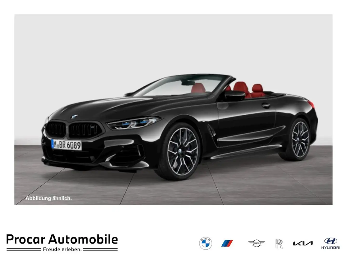 BMW M850 i xDrive Cabrio M Sport HUD ACC RFK NAVI LM Schwarz - 1