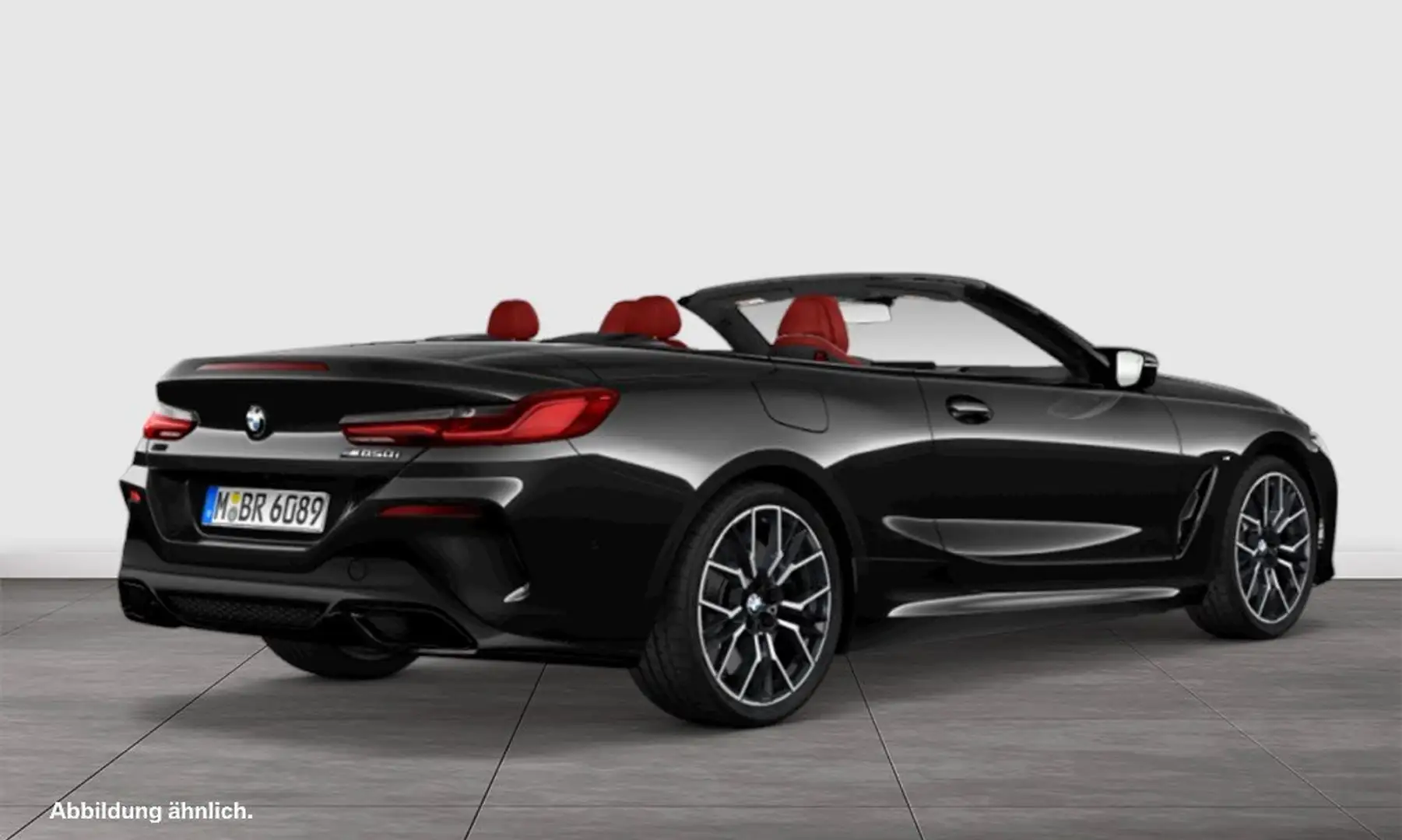 BMW M850 i xDrive Cabrio M Sport HUD ACC RFK NAVI LM Schwarz - 2