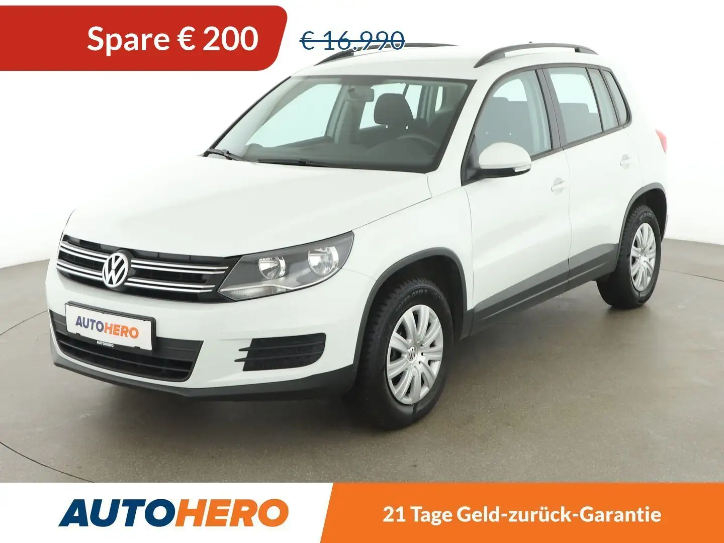 Volkswagen Tiguan 2.0 TDI Austria 4Motion BlueMotion Tech *NAVI* Weiß - 1
