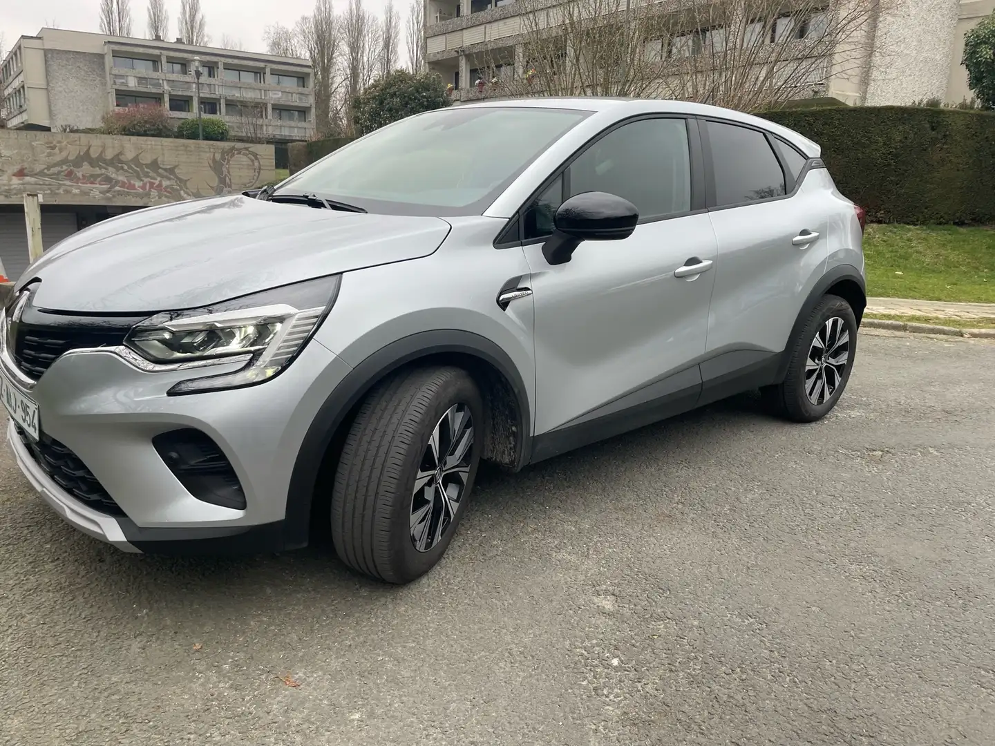 Renault Captur 1.0 TCe Intens GPF (EU6D) Argent - 1