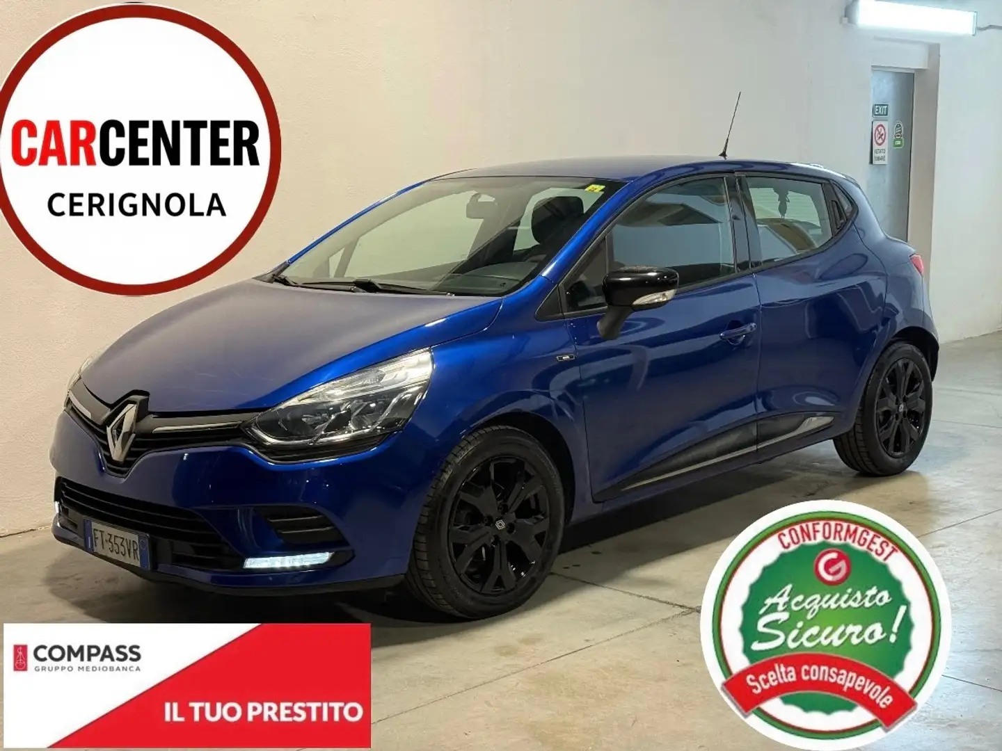 Renault Clio Clio dCi 8V 75 CV 5 porte Moschino Life Azul - 1