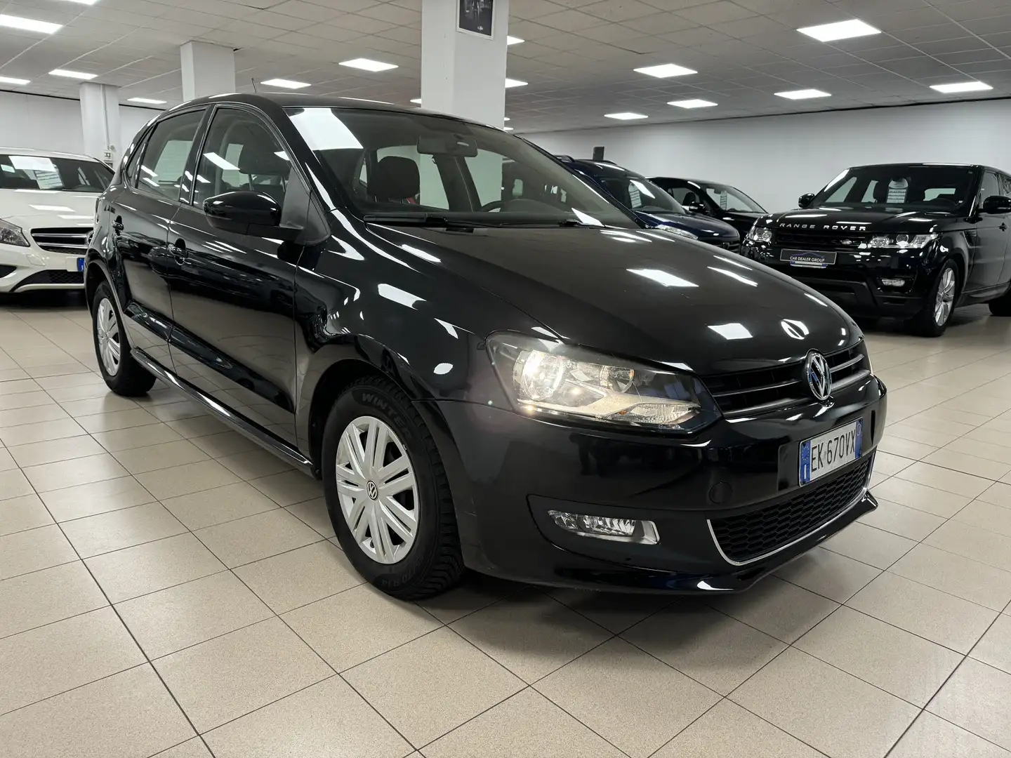Volkswagen Polo Polo V 2012 5p 1.6 tdi Comfortline 90cv Nero - 1