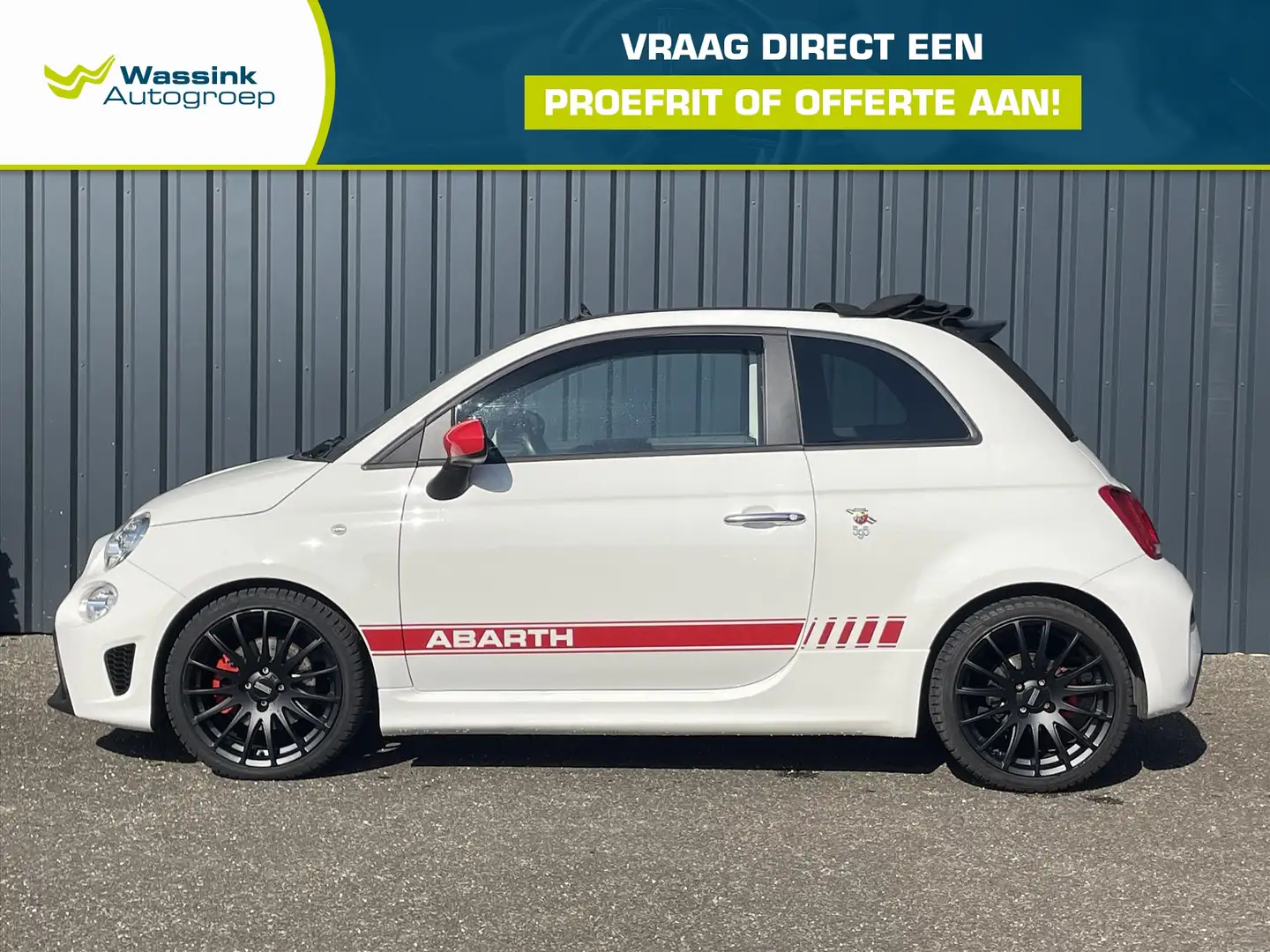 Abarth 595 Turismo 500C Cabrio 165 Leder | Groot Scherm | Navigatie Alb - 2