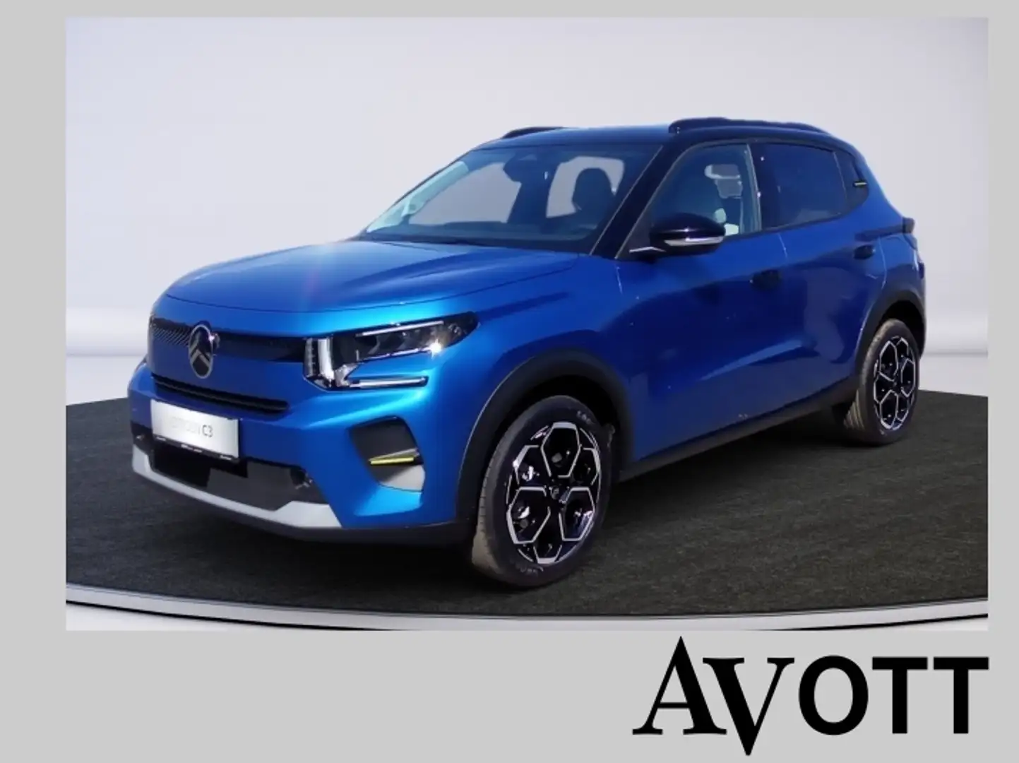 Citroen C3 Turbo 100 Max Blau - 1