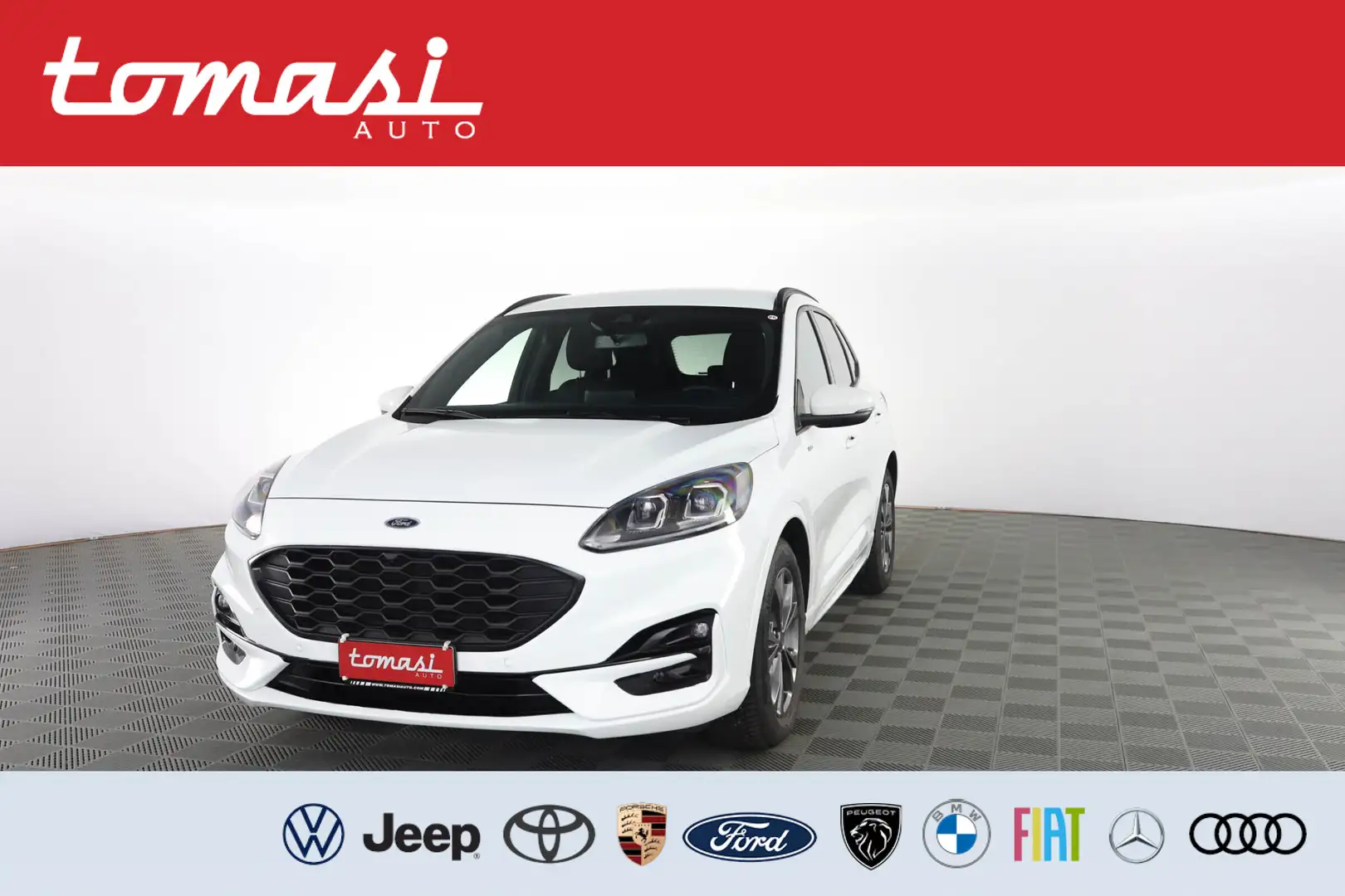 Ford Kuga 2.0 EcoBlue 120 CV aut. 2WD ST-Line Wit - 1