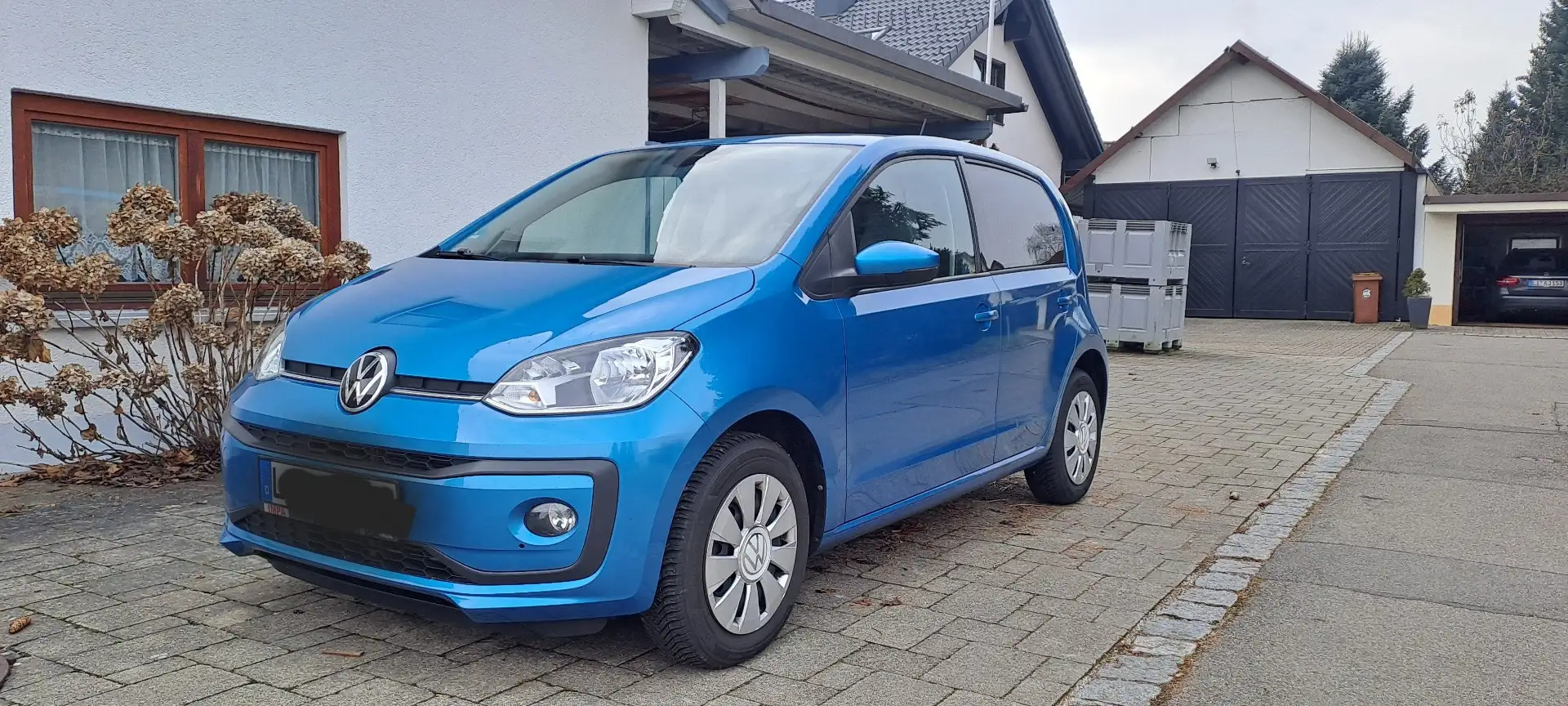 Volkswagen up! eco Active 5J. Garantie,  Top Zustand, Blau - 1