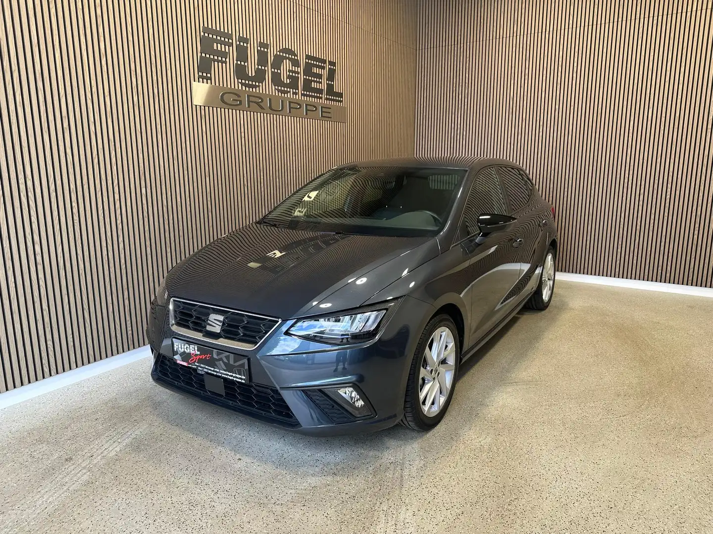 SEAT Ibiza 1.0 TSI FR LED|ALU|ACC|PDC|Garantie|DAB Gris - 2