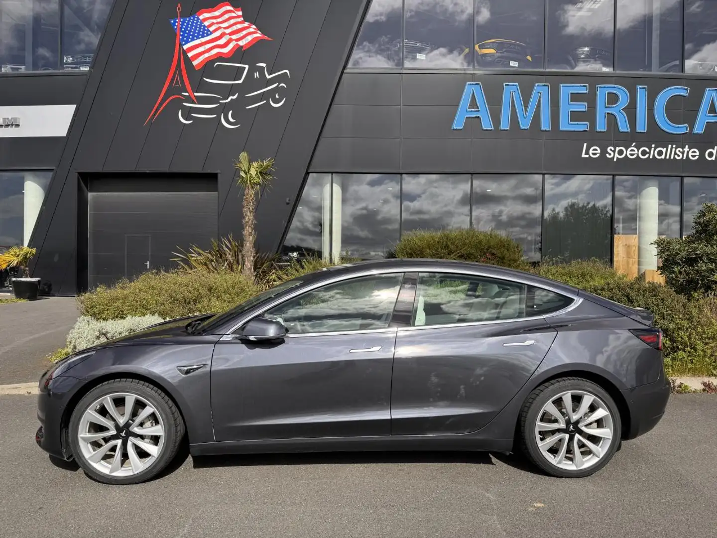 Tesla Model 3 Long Range Dual Motor AWD FULL AUTONOME Gris - 2