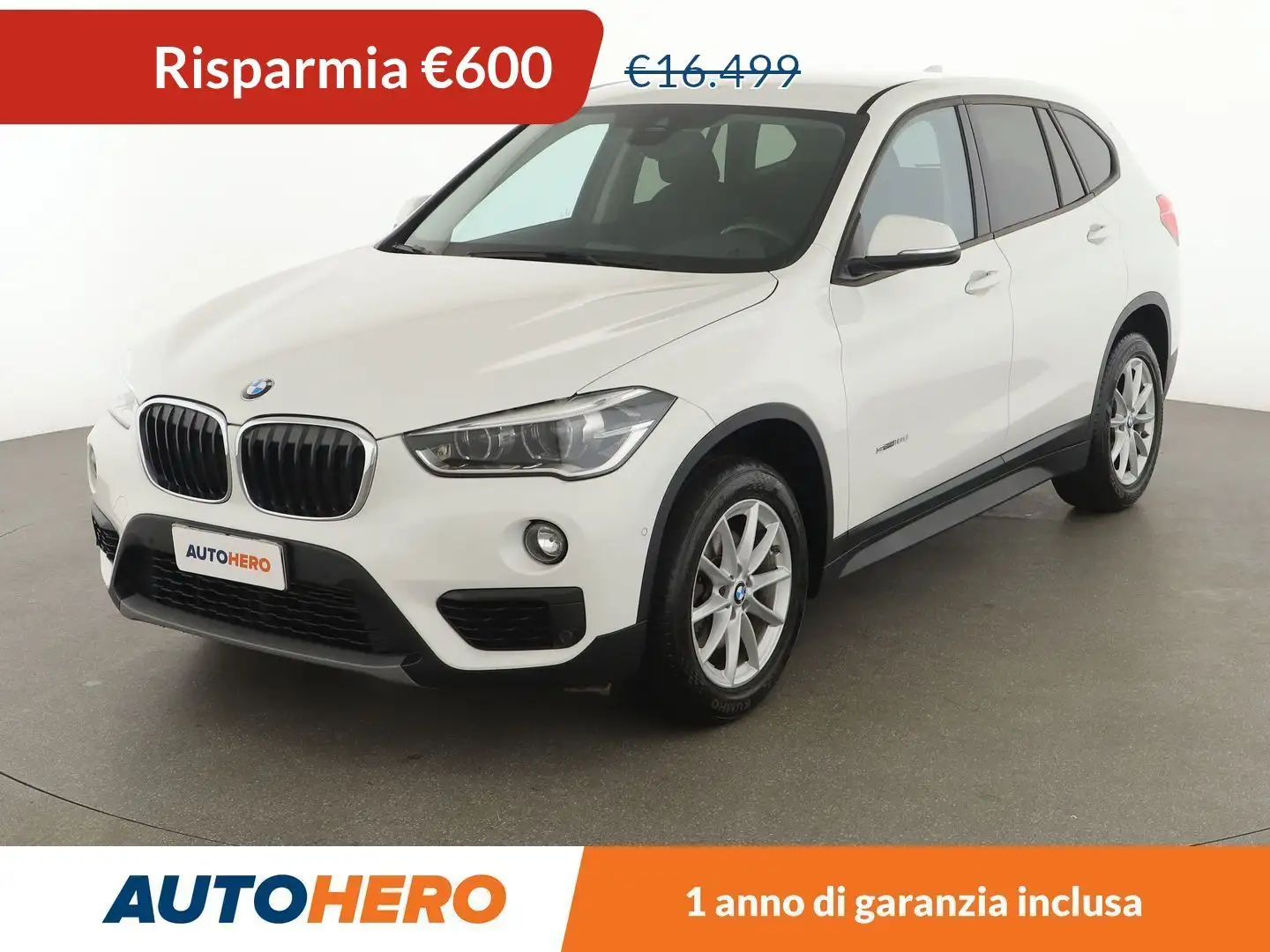 BMW X1 sDrive 18d Advantage bijela - 1