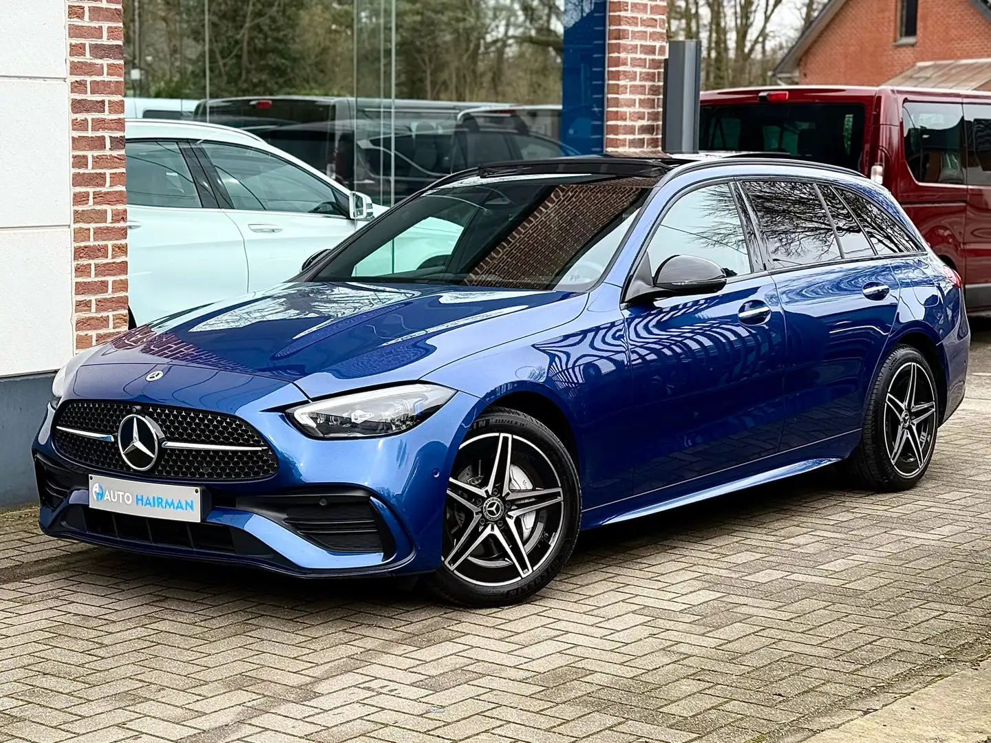 Mercedes-Benz C 300 e PHEV PACK AMG LINE INT/EXT NIGHT ÉDITION Blauw - 1