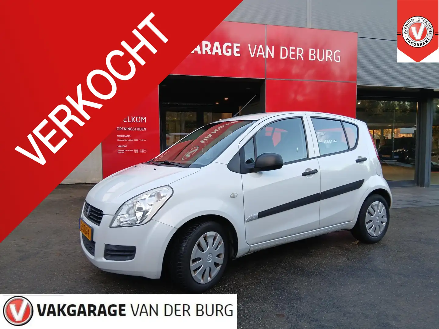 Suzuki Splash 1.0 Trend Airco, PDC, Trekhaak Wit - 1