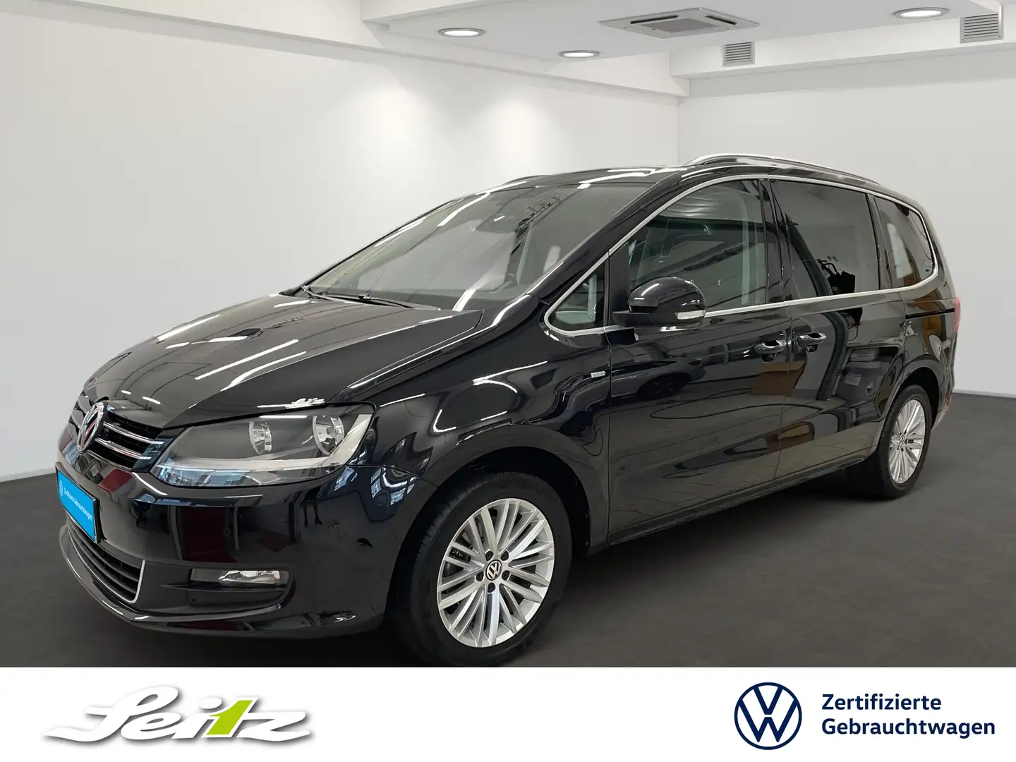 Volkswagen Sharan 2.0 TDI Cup *7-SITZER*AHK*NAVI* Černá - 1