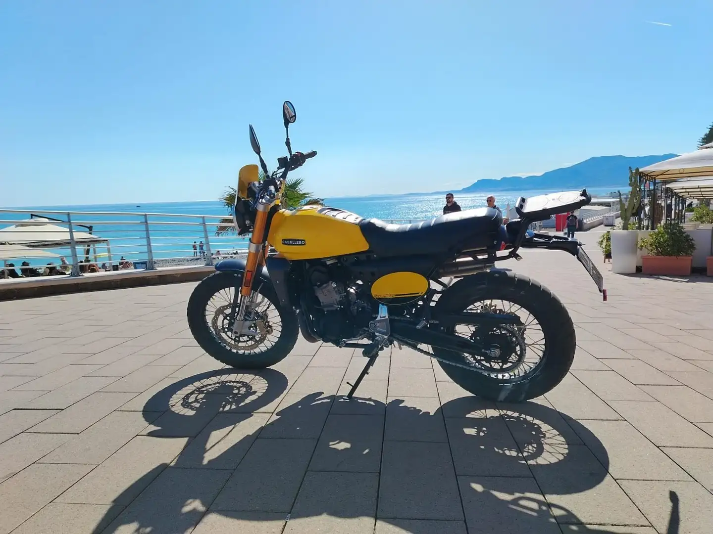 Fantic Caballero 500 Scrambler Galben - 2