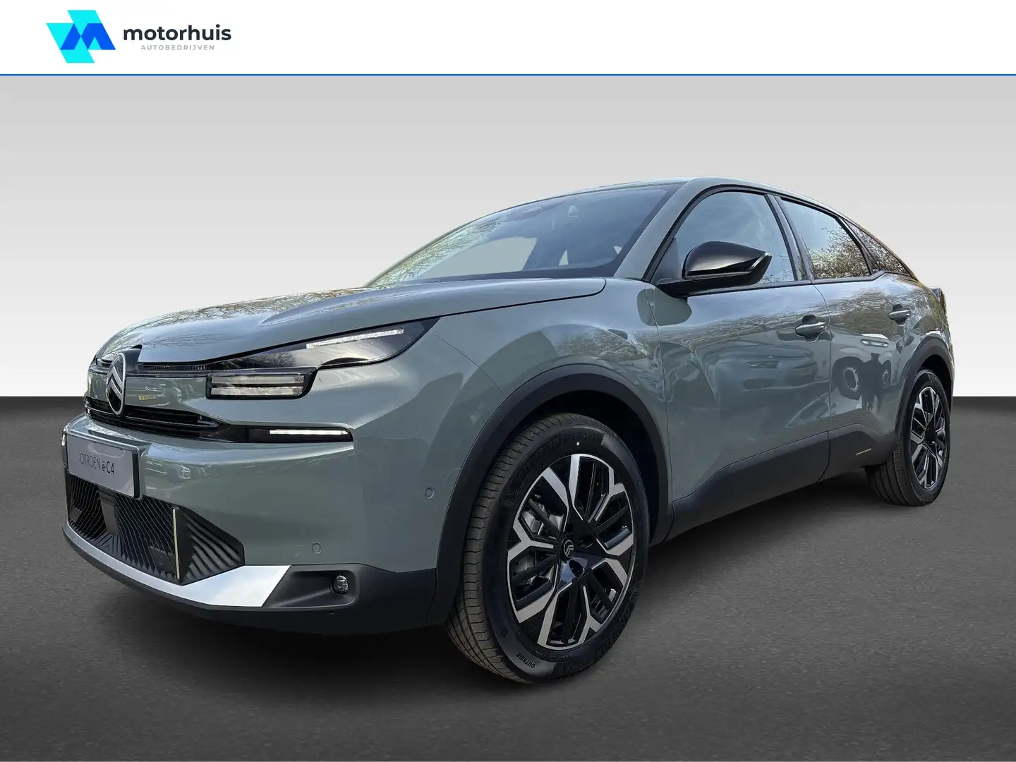 Citroen E-C4 Electric | 156pk Extended Range BUSINESS | Navi | Adaptieve Зелений - 1