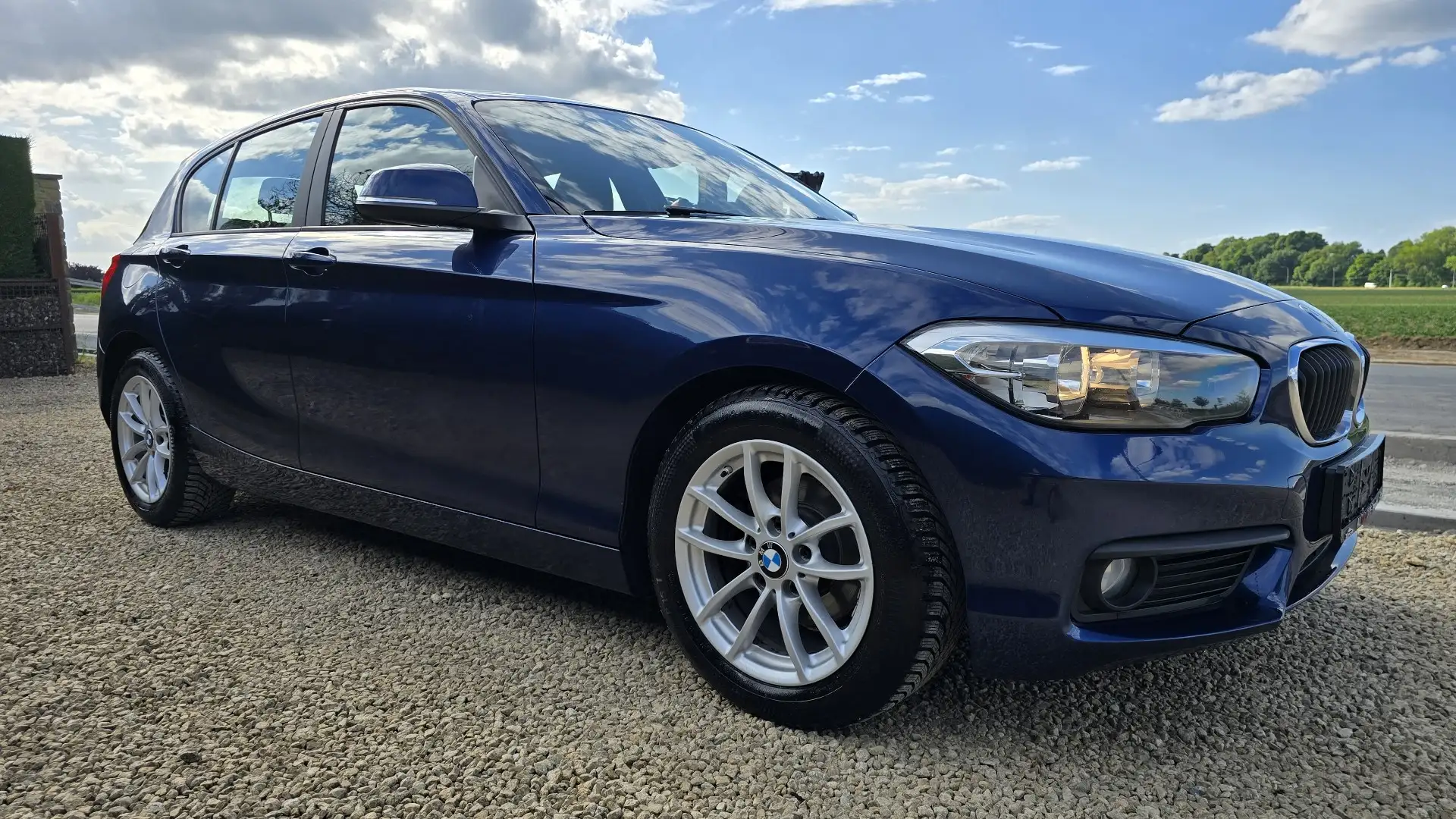 BMW 116 d EfficientDynamics Edition Bleu - 2