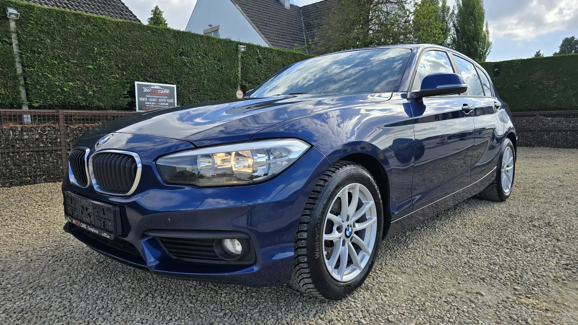 BMW 116 d EfficientDynamics Edition Bleu - 1