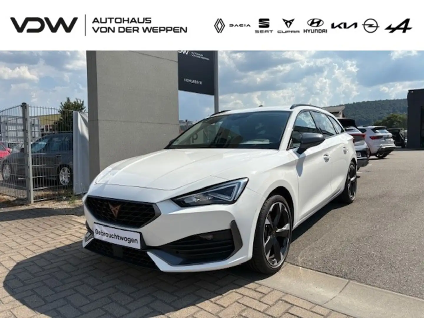 CUPRA Leon Sportstourer 1.5 TSI Klima Einparkhilfe Blanc - 1