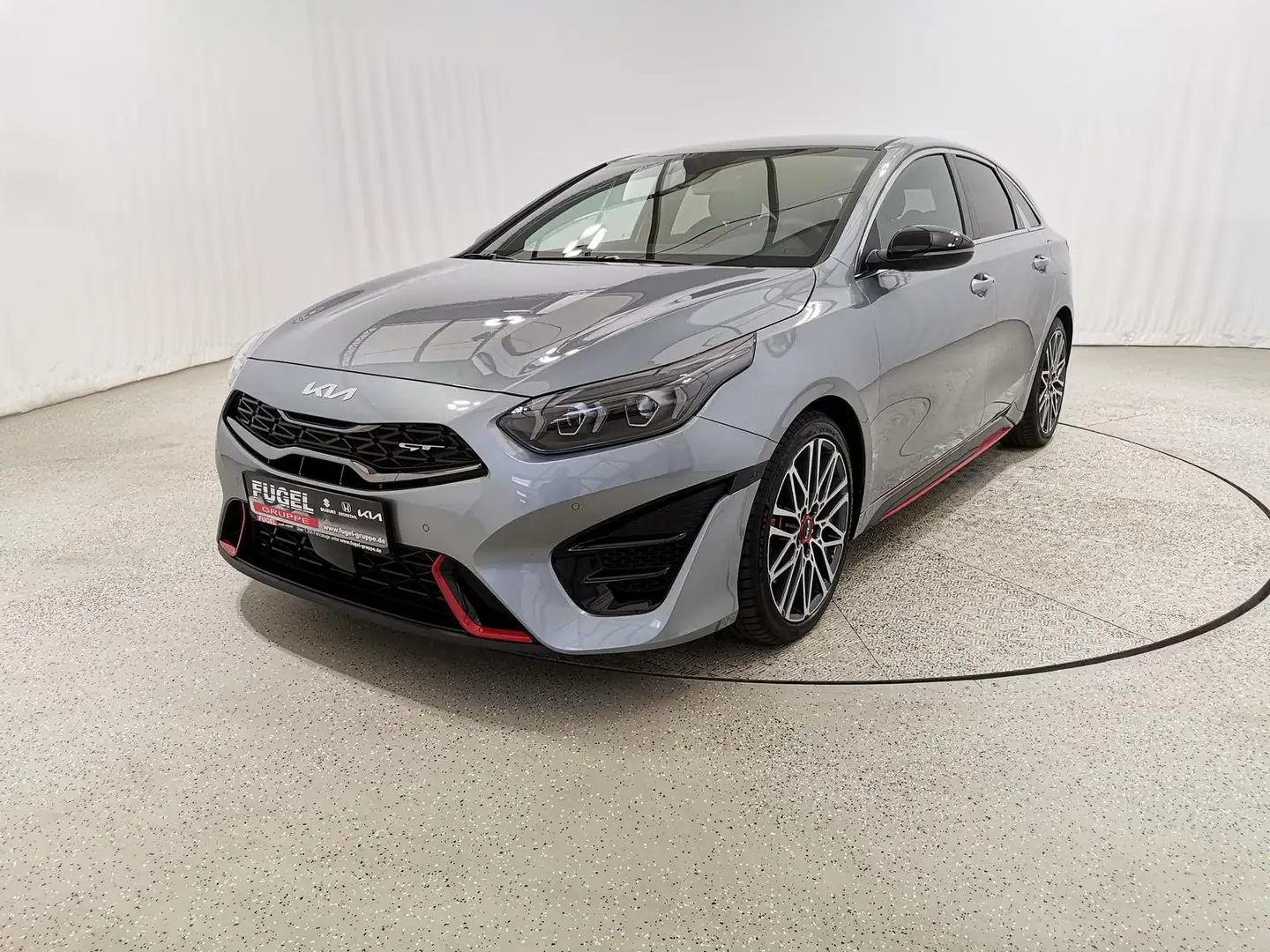 Kia ProCeed / pro_cee'd 1.6 TGDI DCT GT Navi|virt.Cock.|LED|Sound|RFK Silber - 2