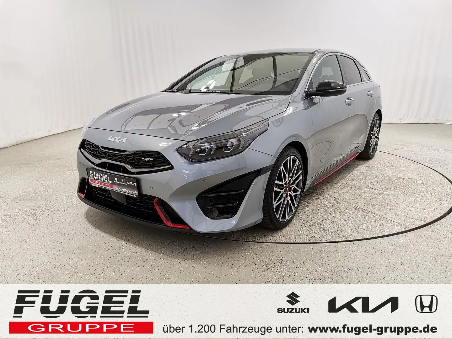 Kia ProCeed / pro_cee'd 1.6 TGDI DCT GT Navi|virt.Cock.|LED|Sound|RFK Silber - 1