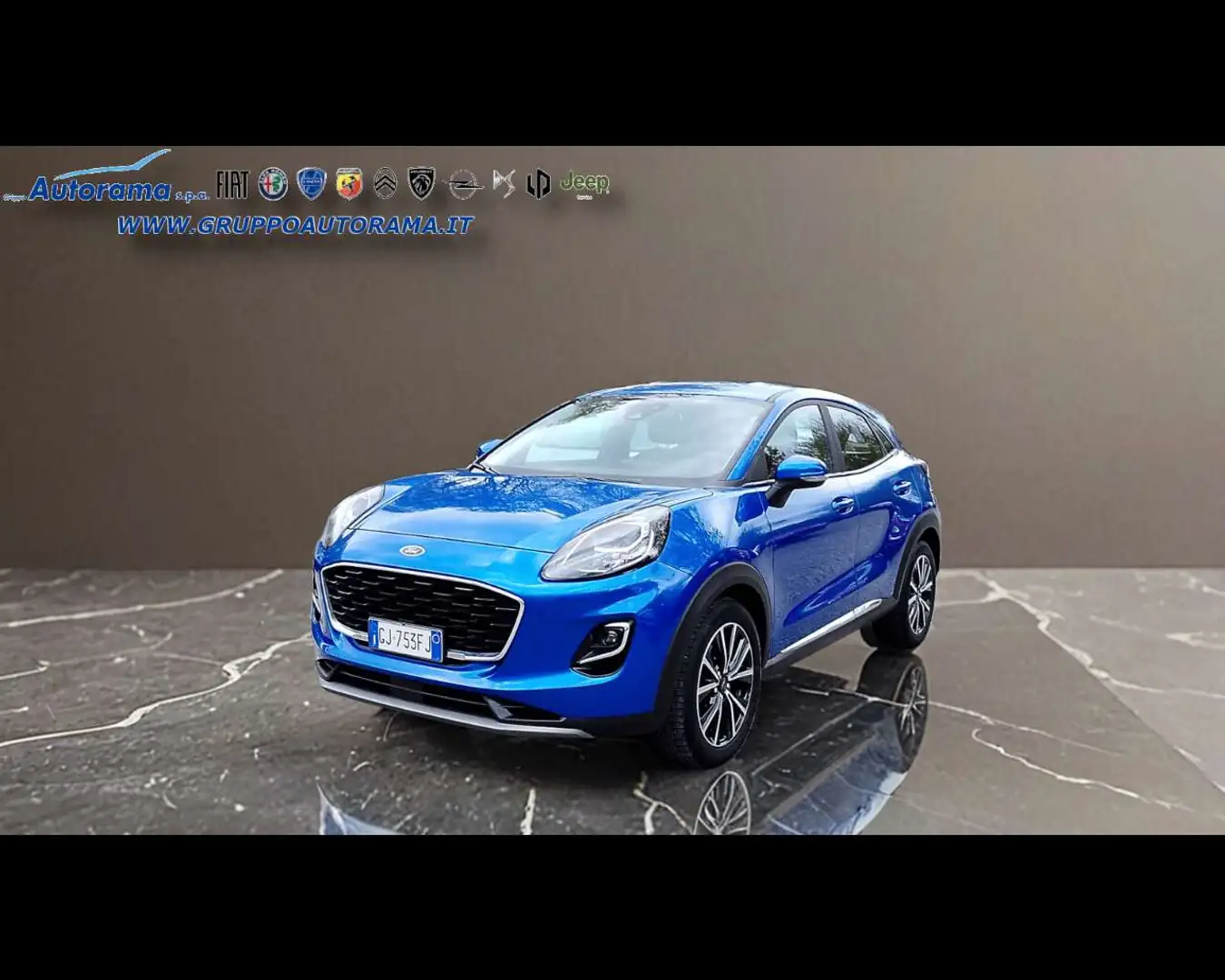 Ford Puma (2019) - Puma 1.0 EcoBoost Hybrid 125 CV S&S Titan Blu/Azzurro - 1