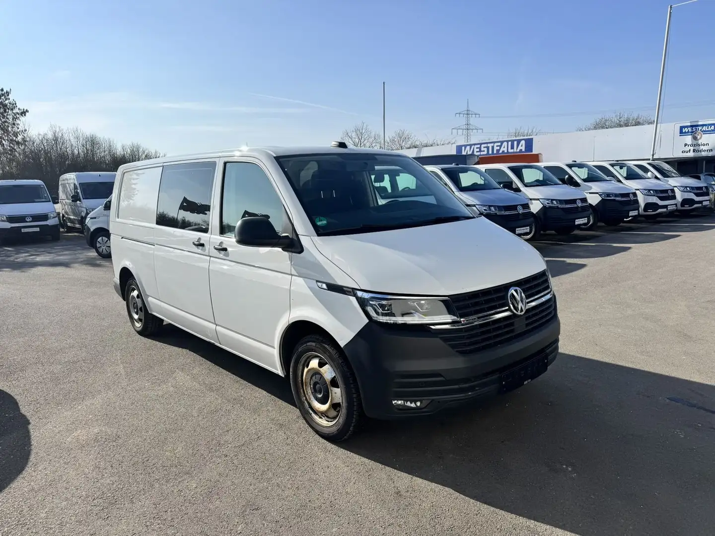 Volkswagen T6 Transporter 6.1 Kasten TDI LR DSG 4Motion LED Blanco - 2