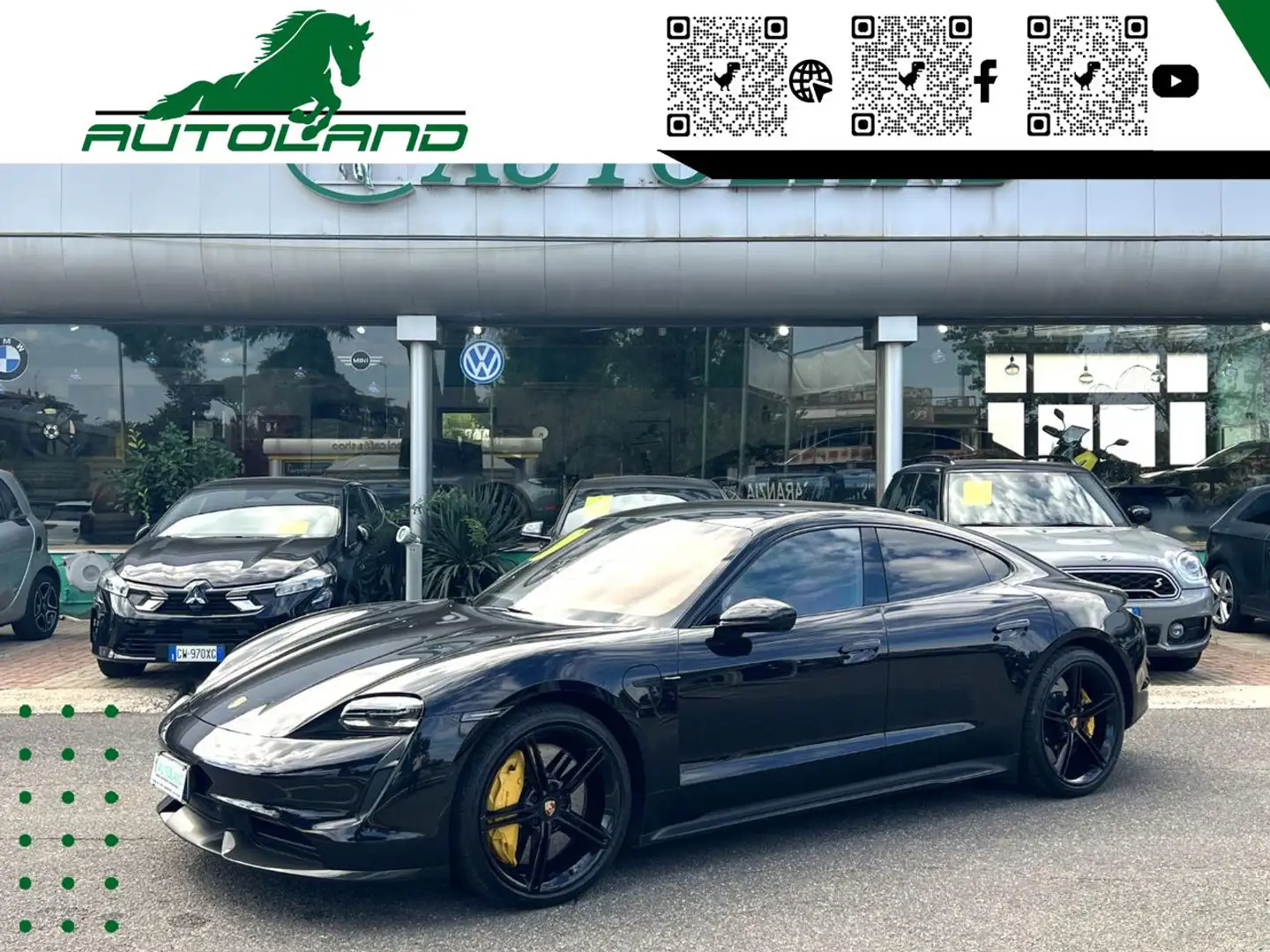 Porsche Taycan Turbo S IVA DET Full Optional Nero - 1