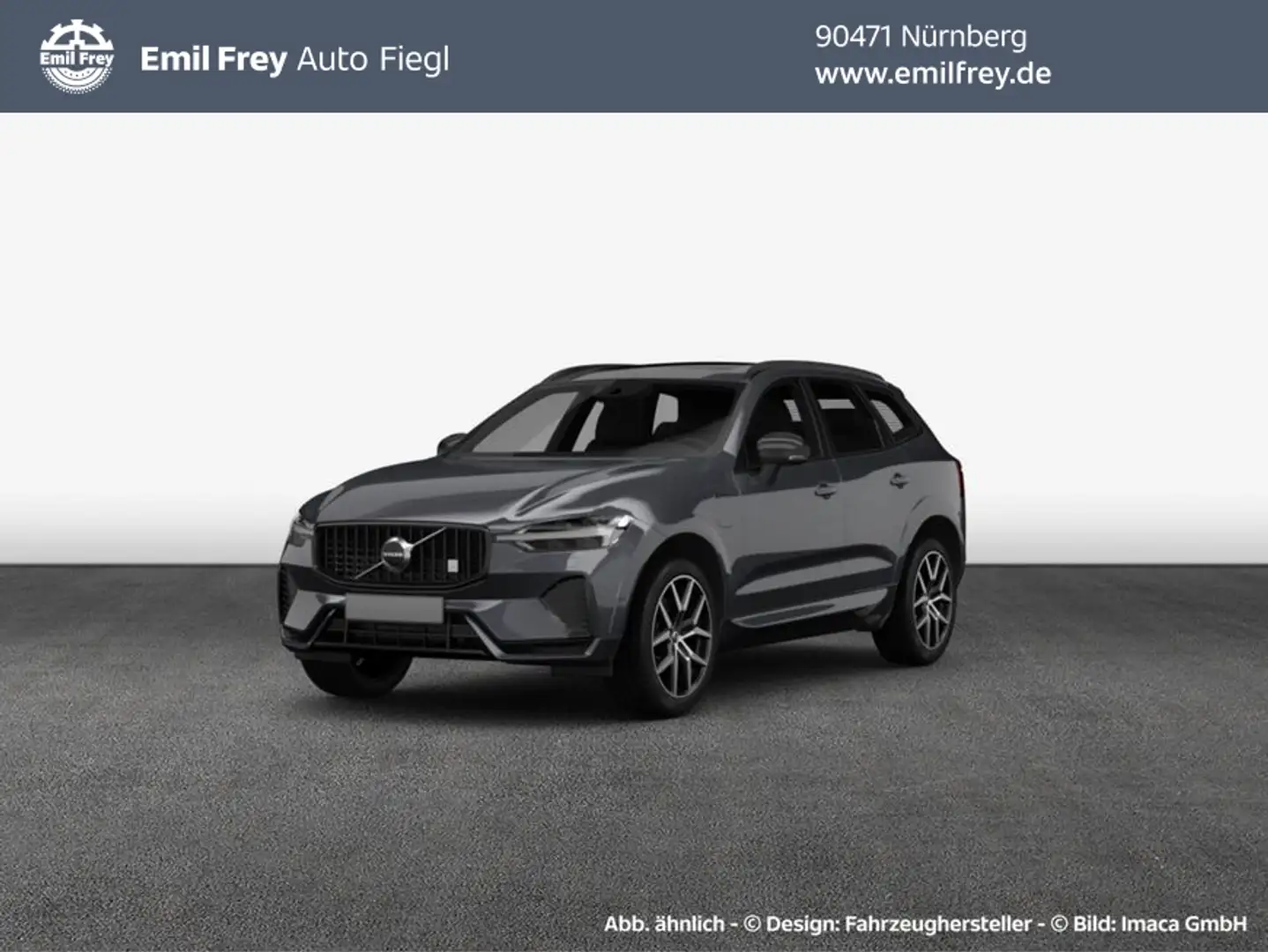 Volvo XC60 XC60 T8 AWD Plug-in Hybrid Ultra Dark Grijs - 1
