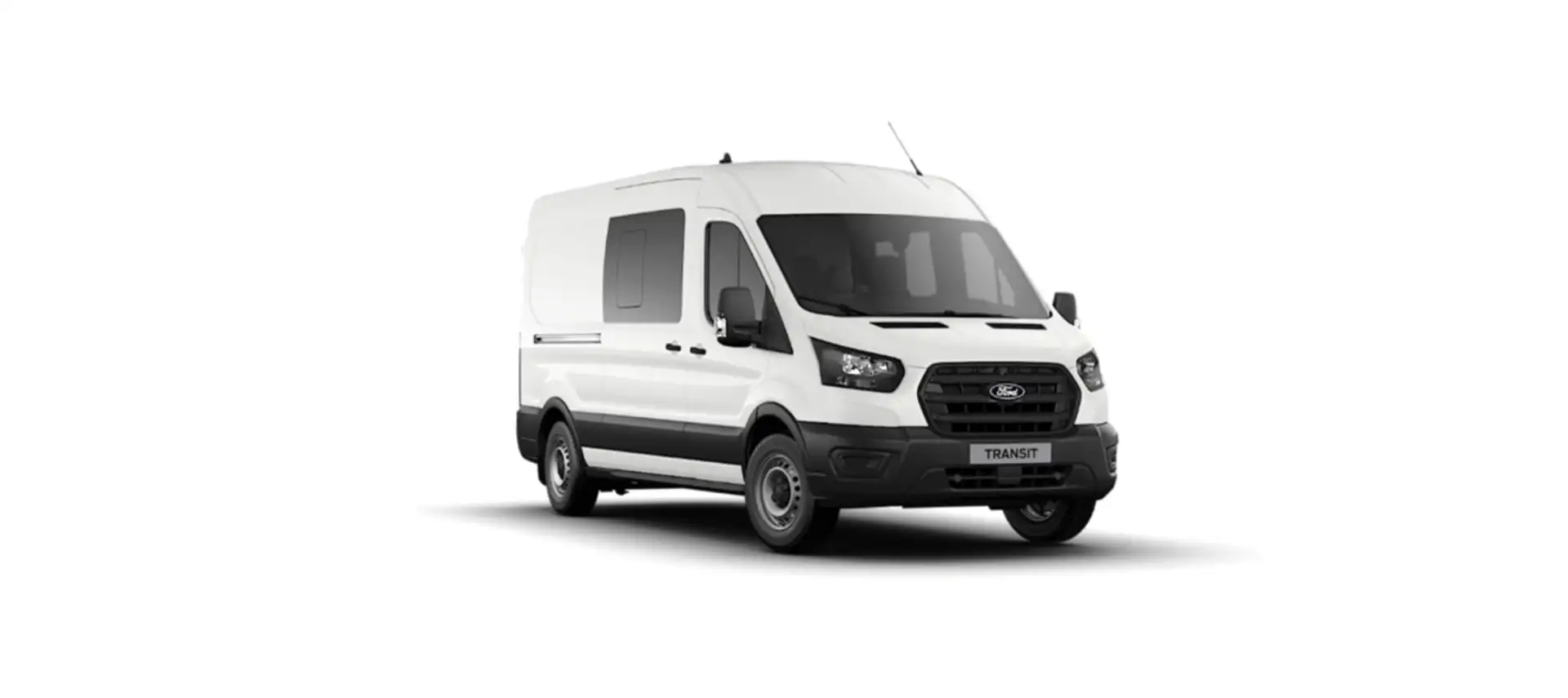 Ford Transit Kasten 2.0 TDCi 350 L2 Trend AHK*NAV Weiß - 2
