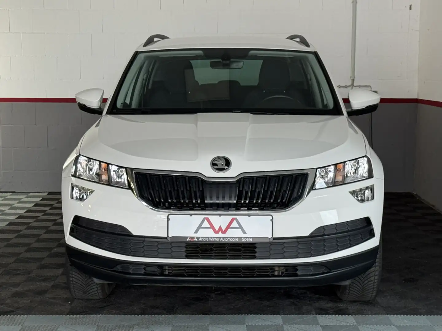 Skoda Karoq 1.0TSI Ambition AHK Tempom Sitzh. Insp neu Blanc - 2
