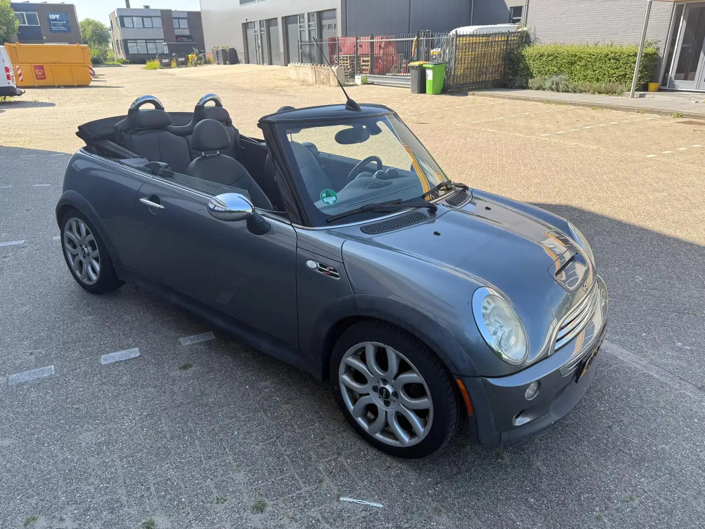 MINI Cooper S Cabrio Mini 1.6 Chili *** AUTOMAAT/CABRIO/LEDER ((((( Grau - 2