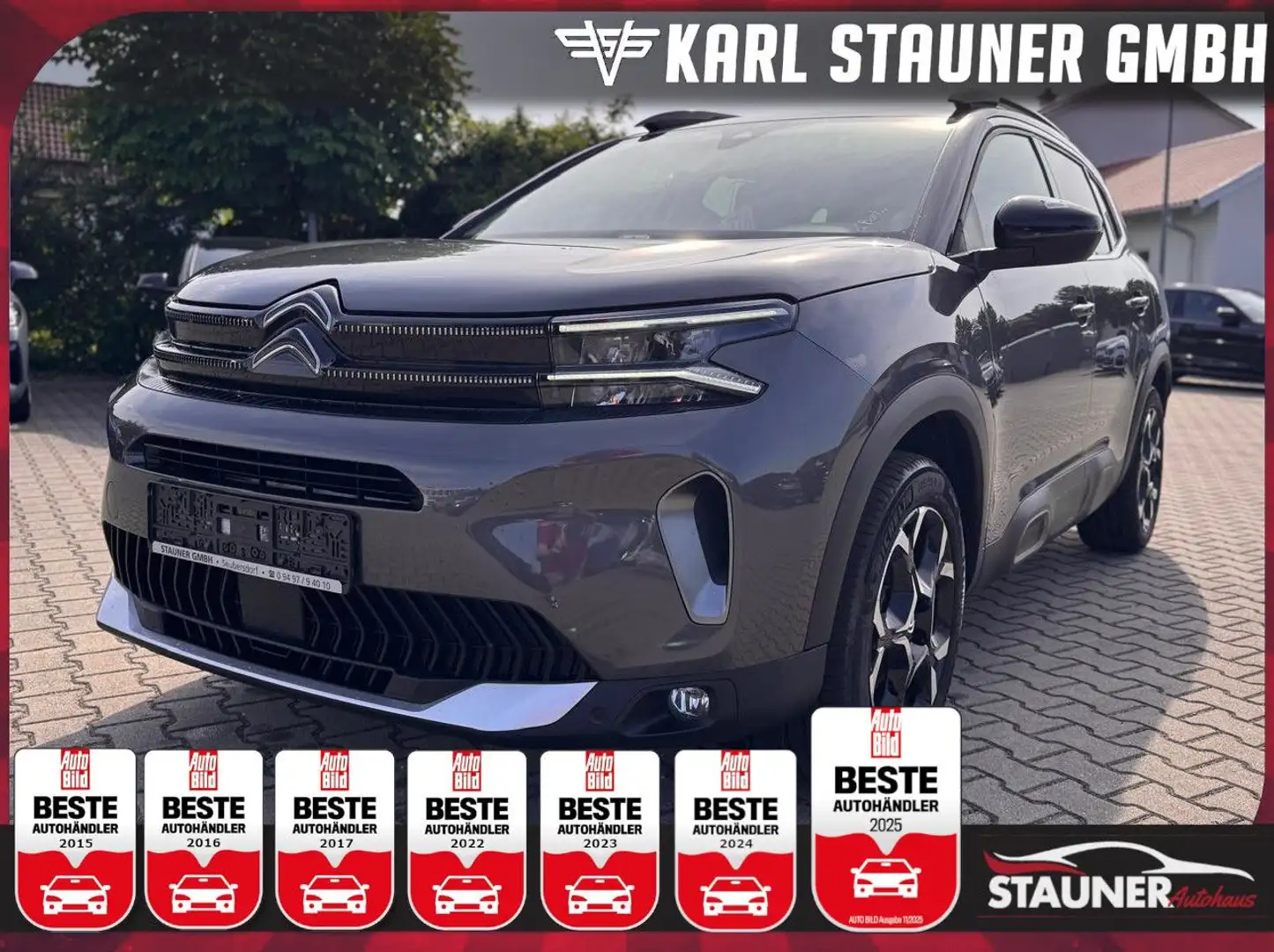 Citroen C5 Aircross Shine ABSTANDSTEMP DAB 360°KAMERA Grau - 1