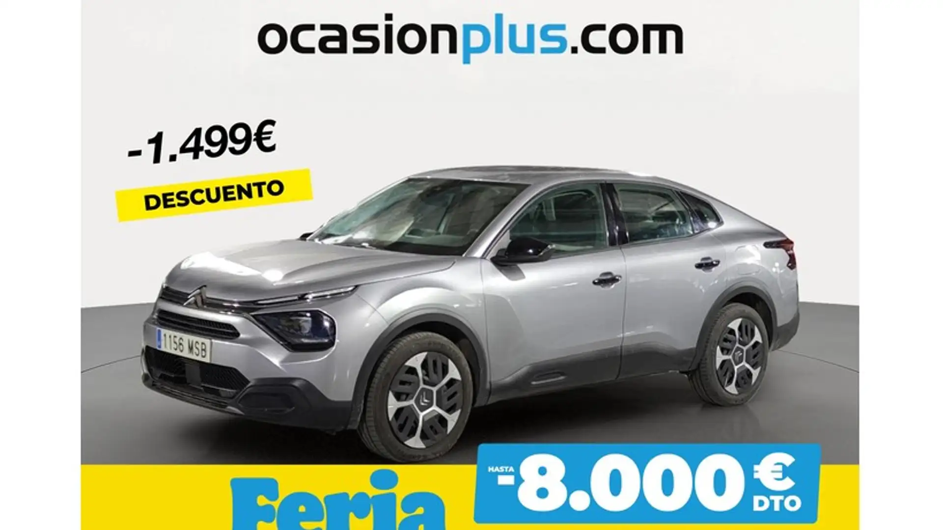 Citroen C4 X 1.2 PureTech You S&S 100 Argent - 1