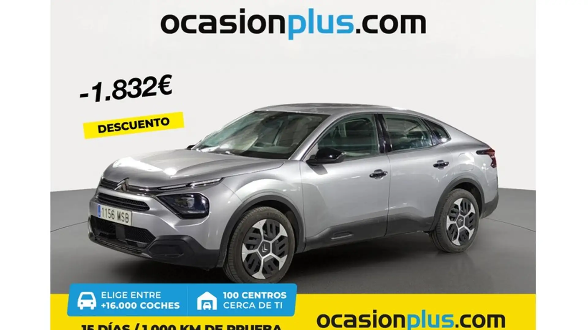 Citroen C4 X 1.2 PureTech You S&S 100 Серебристый - 1