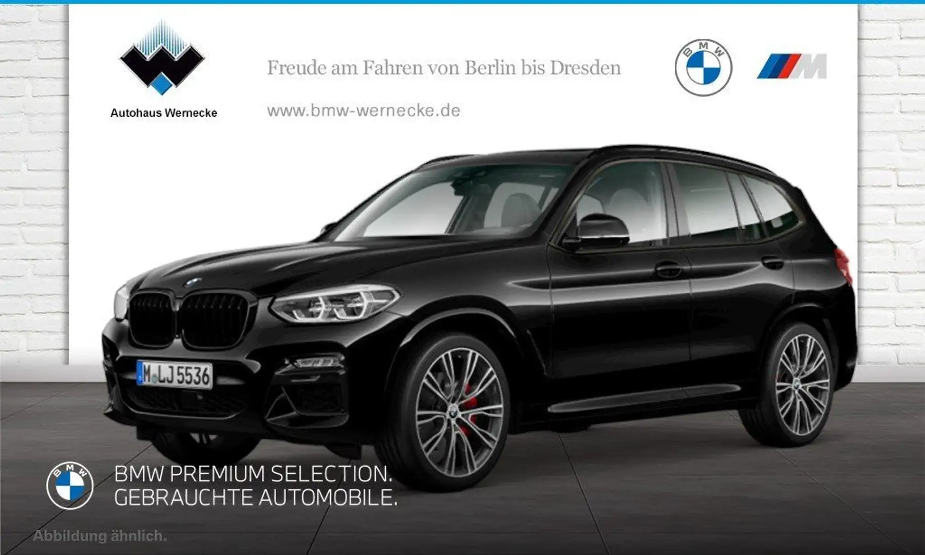 BMW X3 M d ZA Head-Up HK HiFi DAB LED WLAN Schwarz - 1