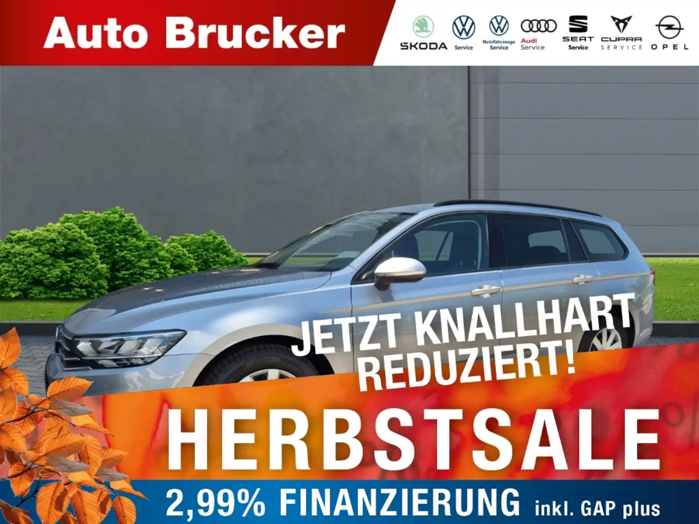 Volkswagen Passat Variant Conceptline 2.0 TDI+Navi+Klimaautomatik Silber - 1