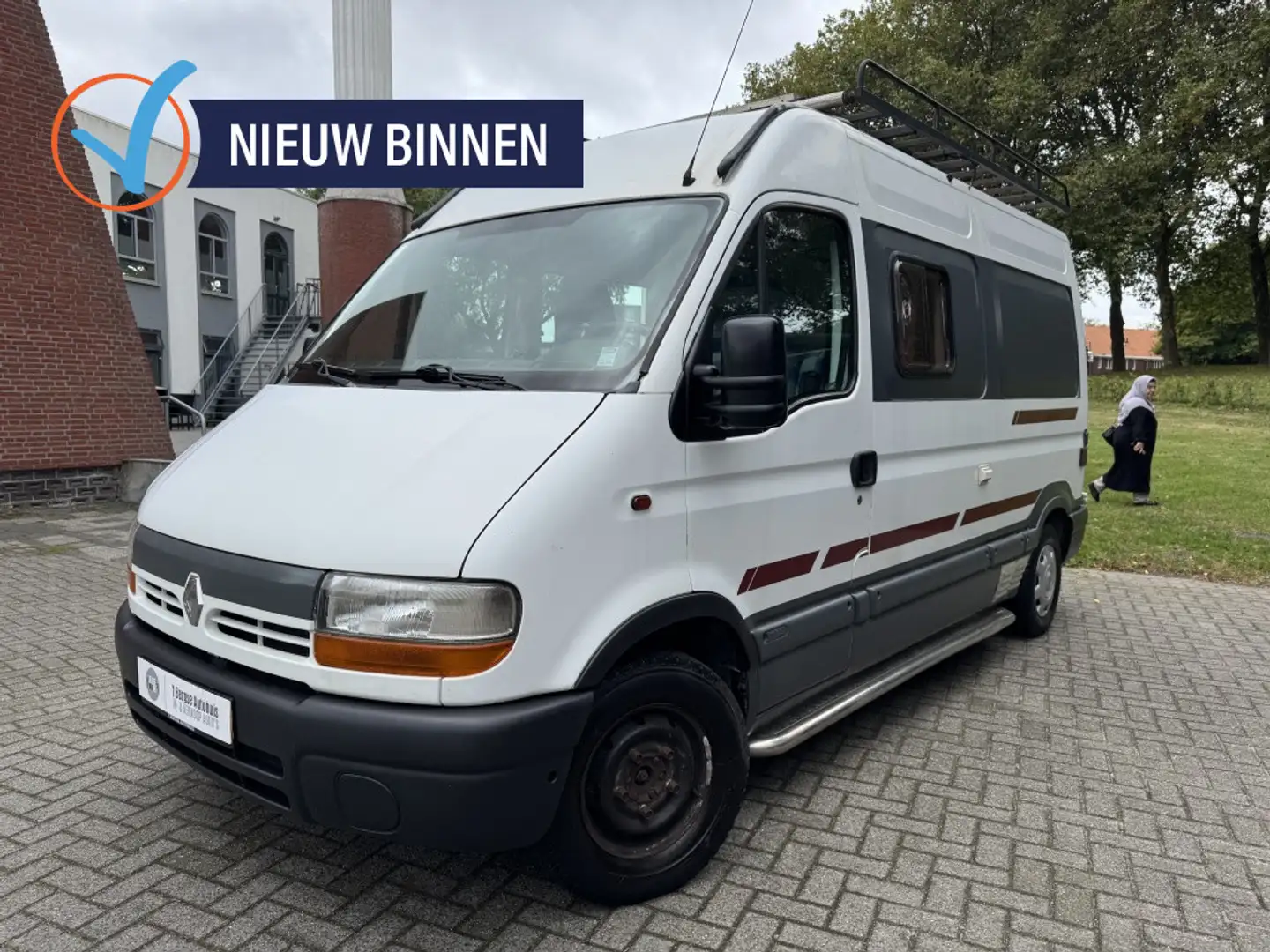 Renault MASTER 3.3 CAMPER Trekhaak Elek. Ramen Bianco - 1