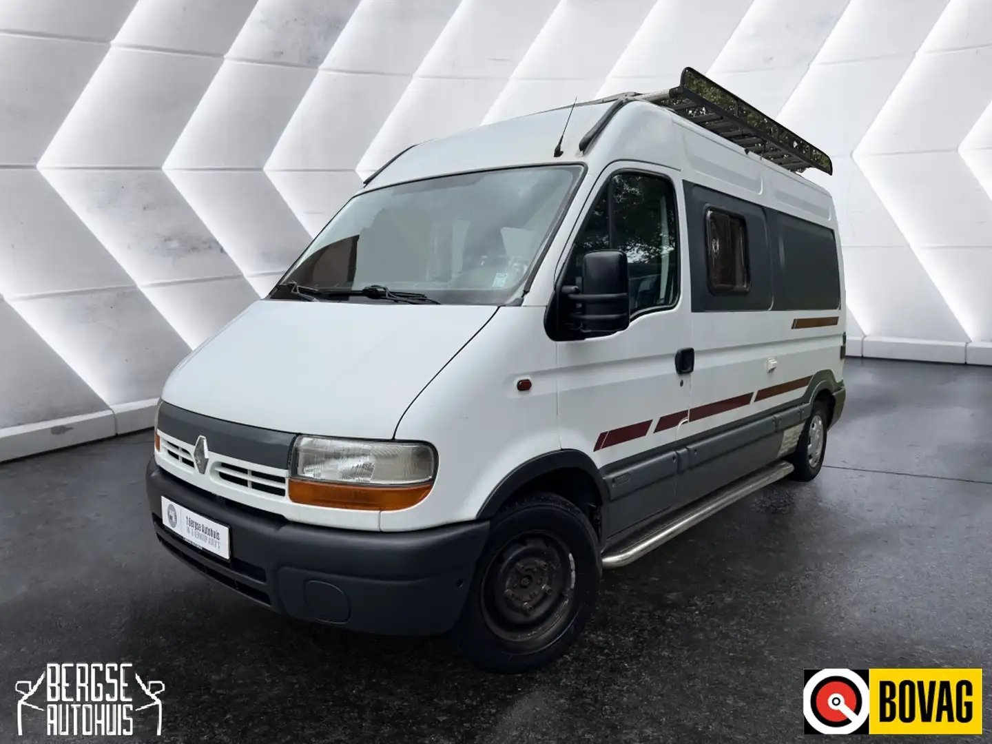 Renault MASTER 3.3 CAMPER Trekhaak Elek. Ramen Bianco - 2