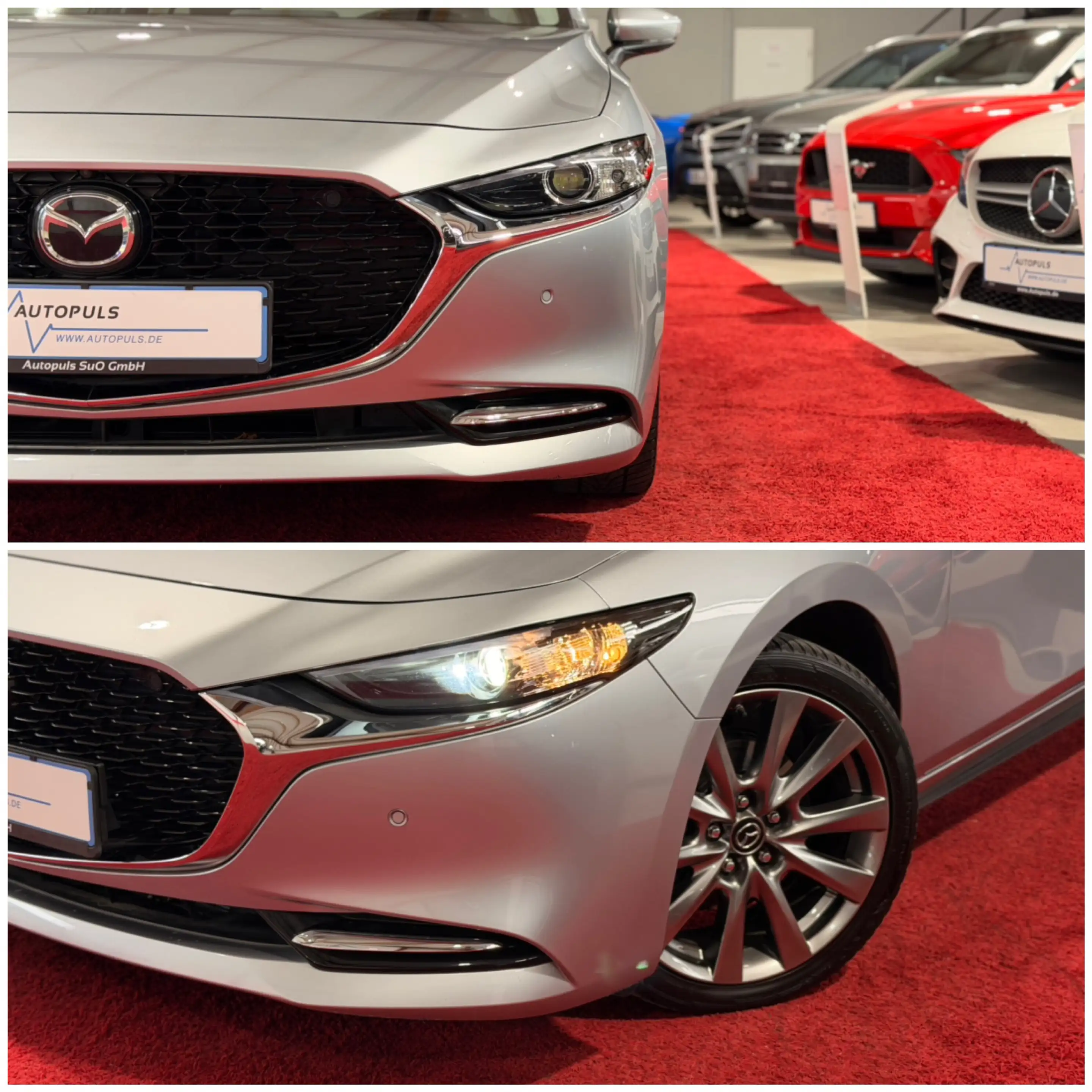 Mazda 3 Selection*BOSE*HUD*CARPLAY*LED*ACC*LEDER* — photo 3
