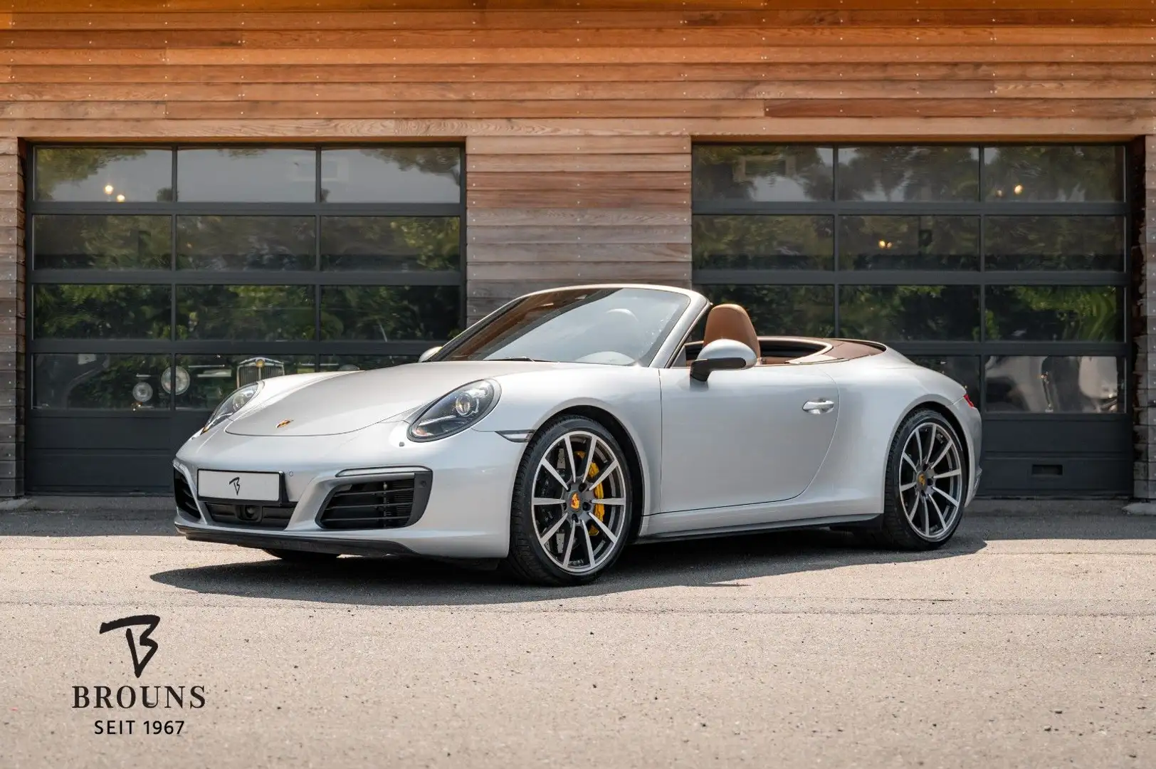 Porsche 991 4 Cabriolet |BOSE|ACC|Lift|PTV|PCCB|Manufakt Silber - 1