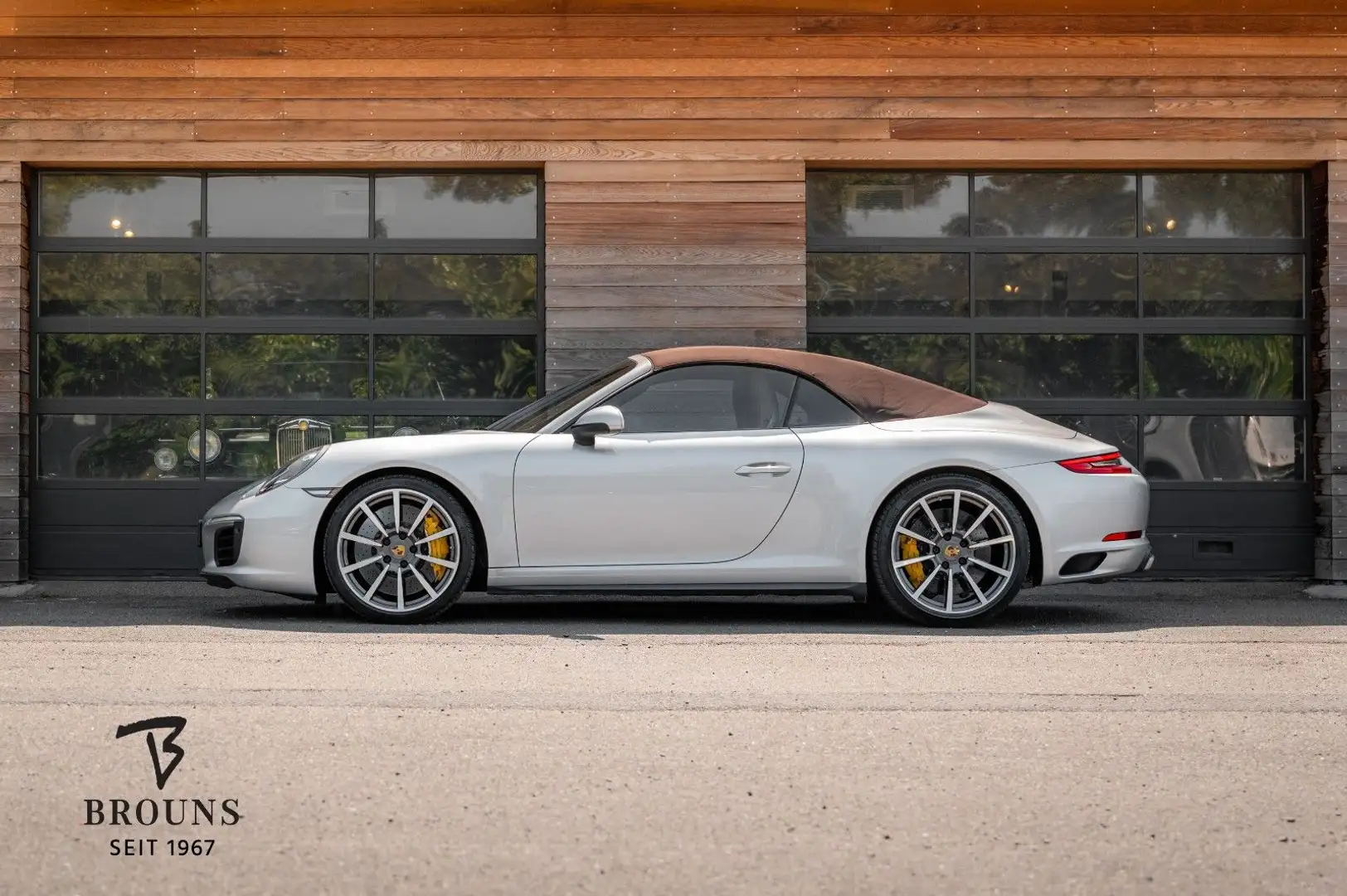Porsche 991 4 Cabriolet |BOSE|ACC|Lift|PTV|PCCB|Manufakt Silber - 2
