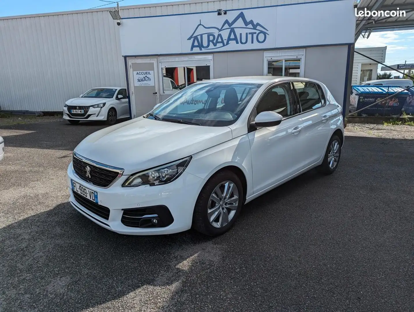 Peugeot 308 1.5 blue hdi 130 eat8 active business, camera Blanco - 1