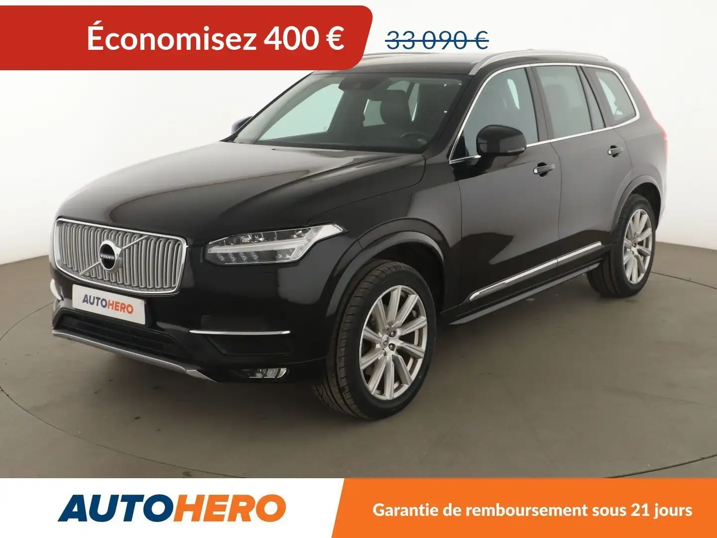 Volvo XC90 2.0 D5 AdBlue AWD Inscription Geartronic 8 Noir - 1
