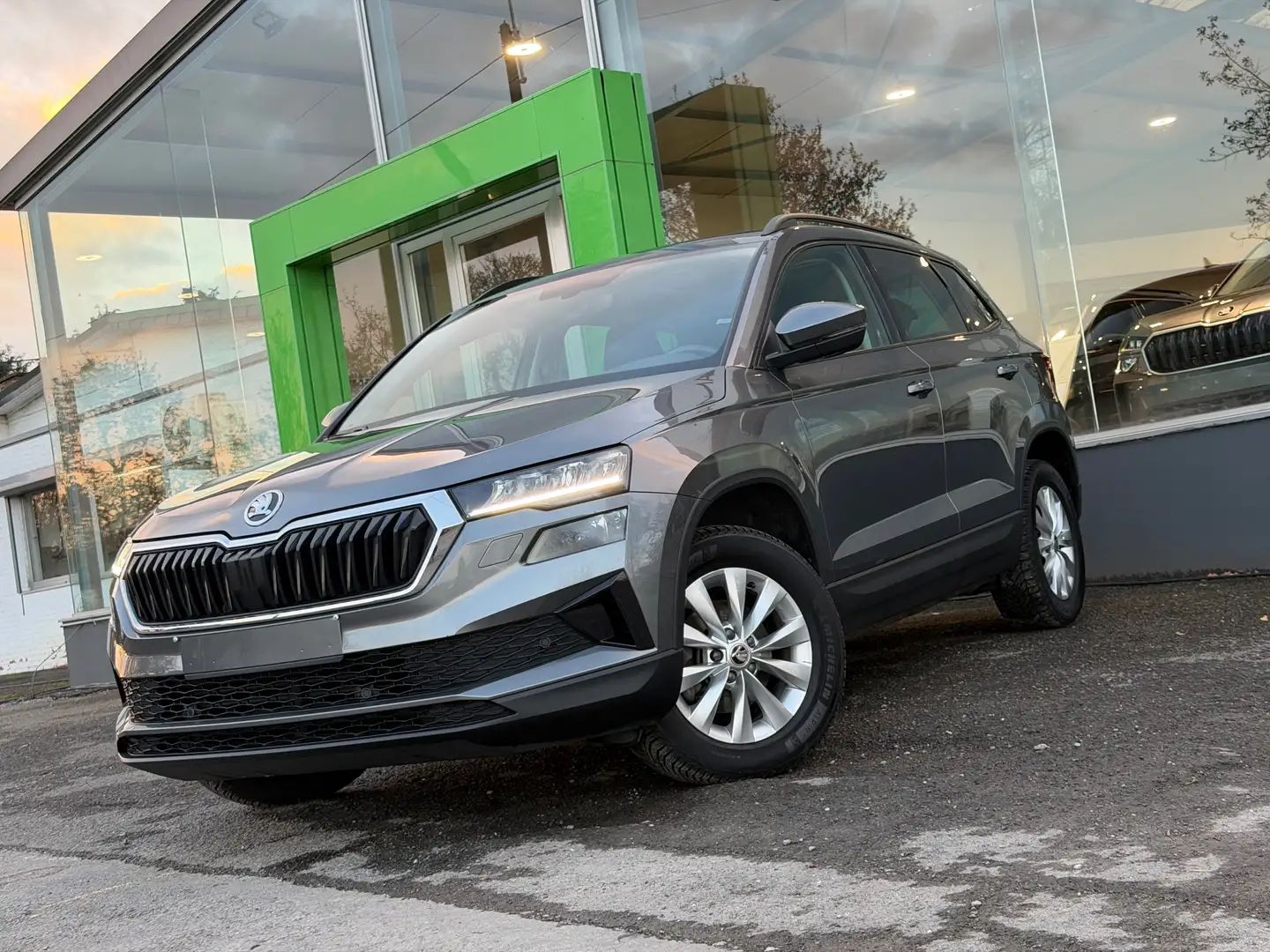 Skoda Karoq Karoq 1.0 TSI • Toit Ouvrant • Navi •CarPlay Gris - 1