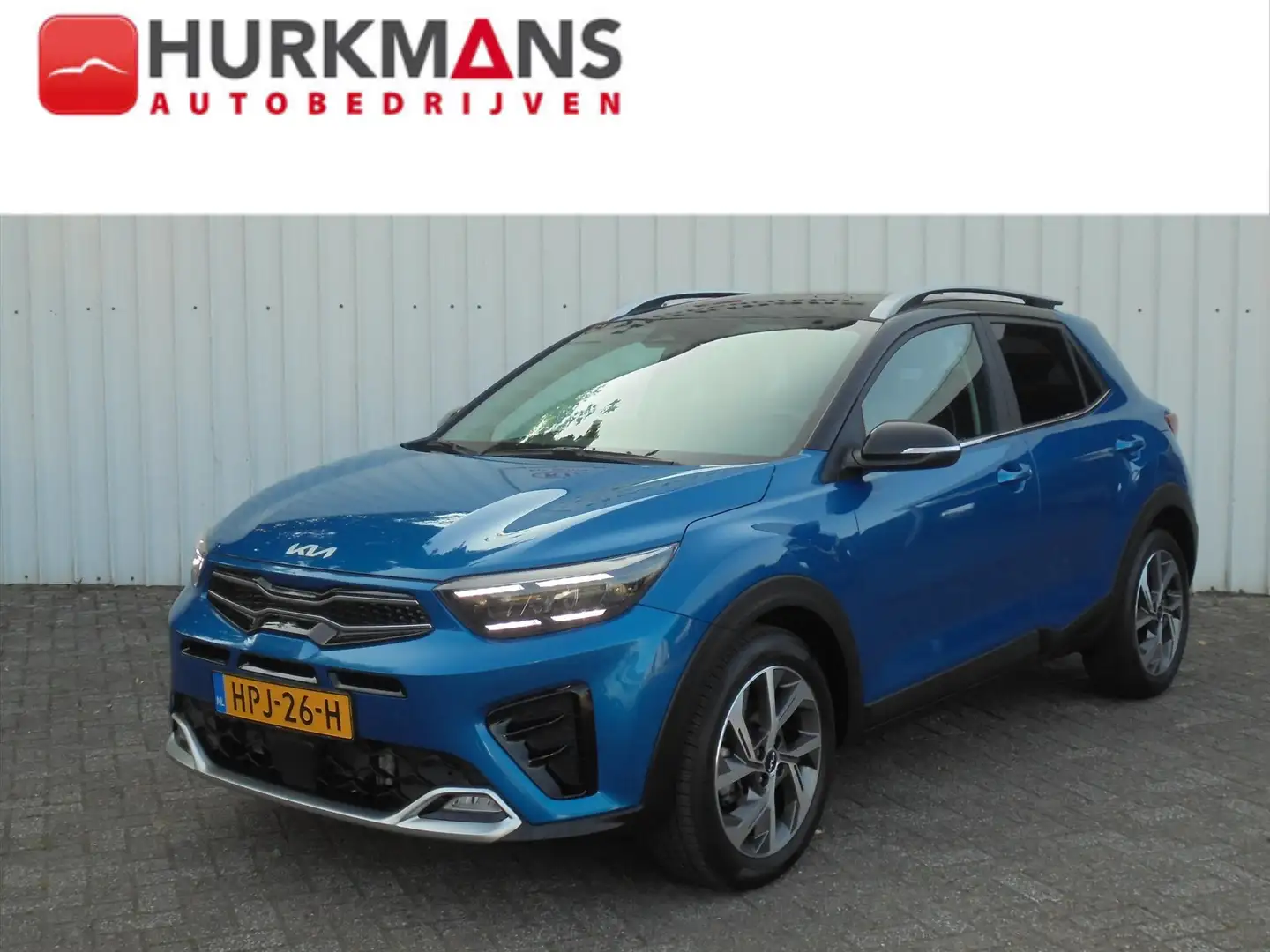 Kia Stonic 1.0 T-GDi 120PK HYBRIDE GT-LINE 23.215 KM !! Blauw - 1