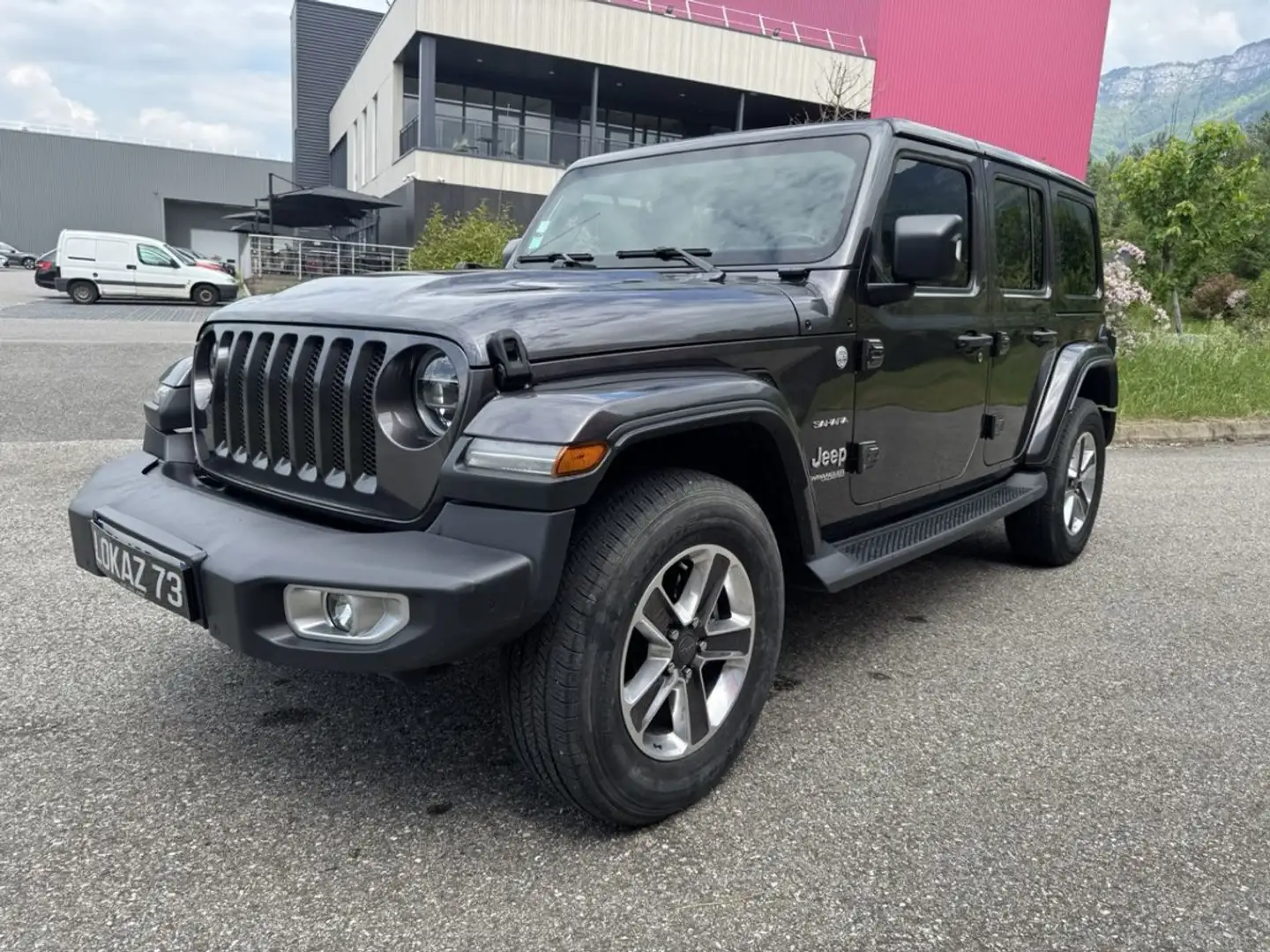 Jeep Wrangler IV UNLIMITED 2.2 MJET 200ch SAHARA Gri - 1