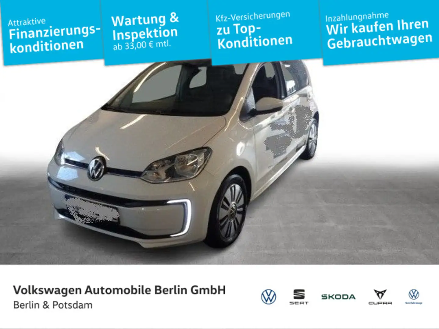 Volkswagen e-up! E-Up! Style Plus Paket*OUTLET*KLIMA Weiß - 1