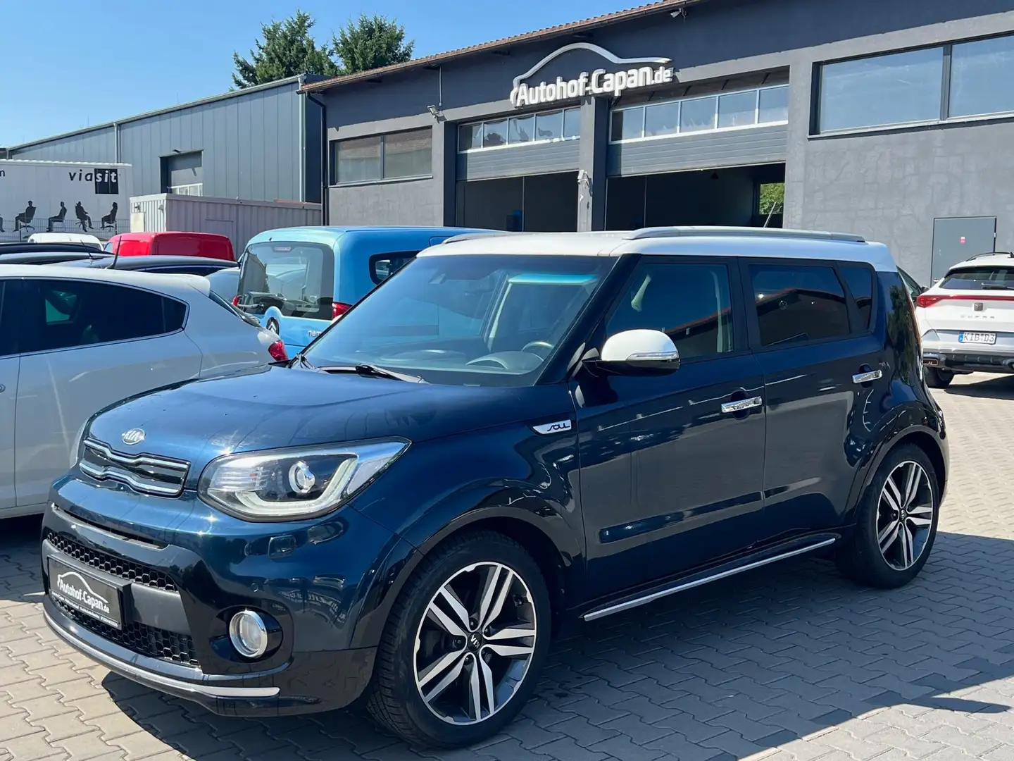 Kia Soul Soul Spirit/Kamera/PDC/SHZ/Navi/Spurhalte/1.Ha/ Blauw - 1