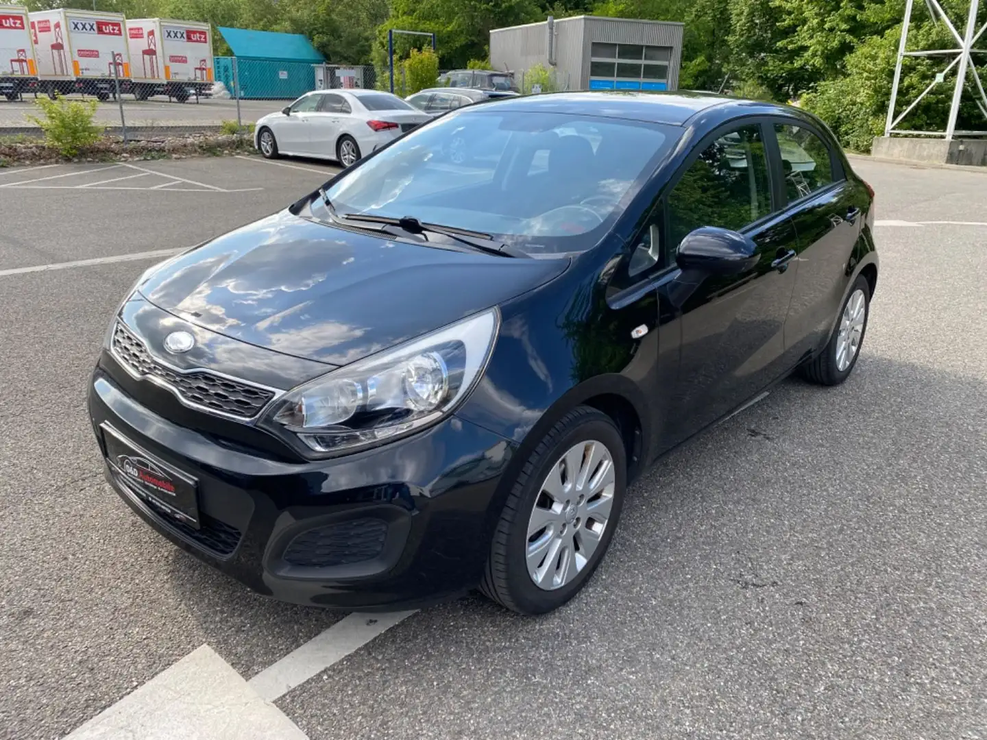 Kia Rio 1.2 Edition 7 Klima-Alu-1.Hand-TÜV neu Negro - 1